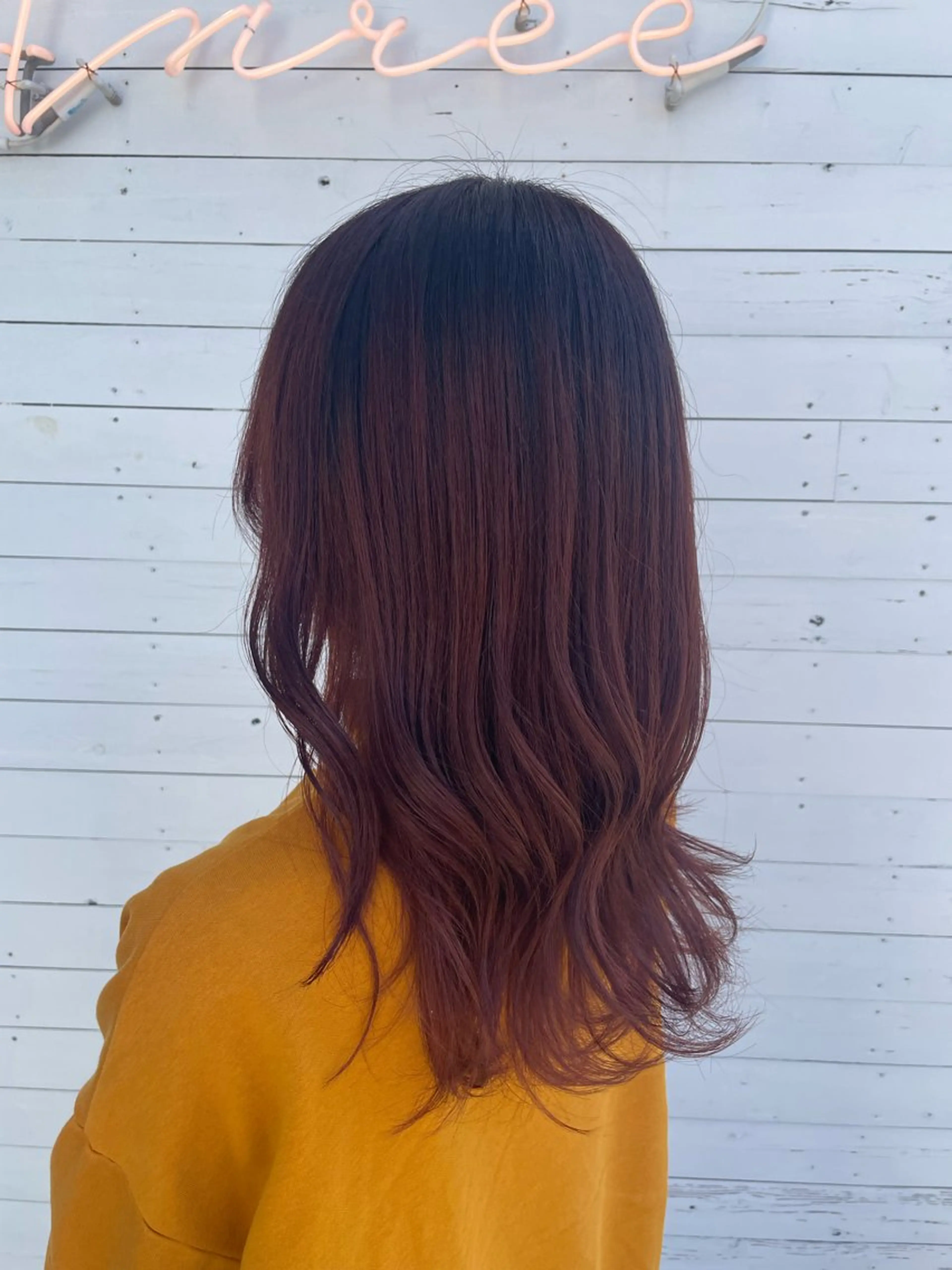 カラー ダブルカラー グラデーションカラー オレンジ ✨大倉 舞【モデル募集】✨のヘアスタイル