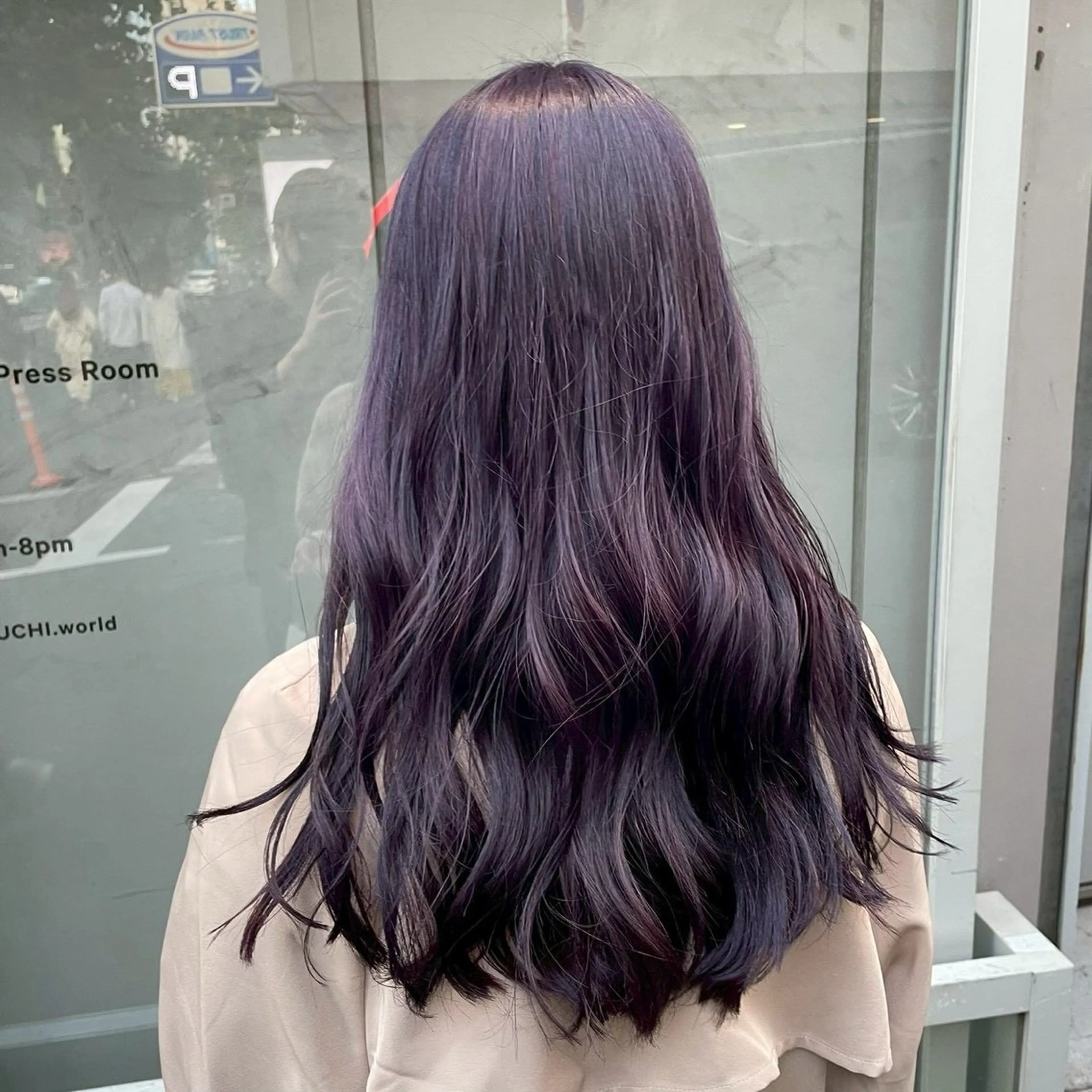 セミロング カラー 🦋艶出しワンカラー 🦋MASAKIのヘアスタイル