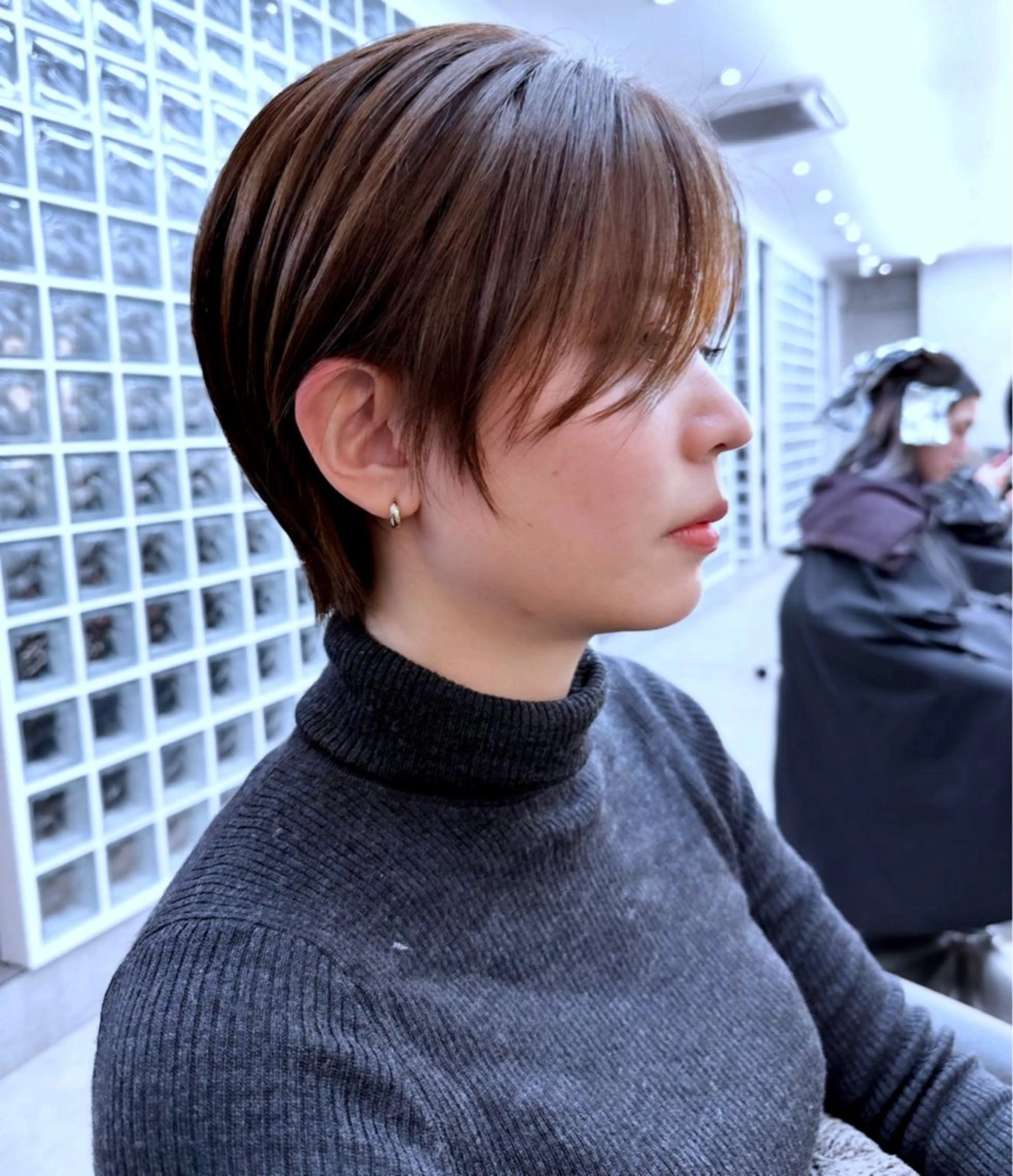 ショート カラー 池袋センターパート No.1 裕大のヘアスタイル