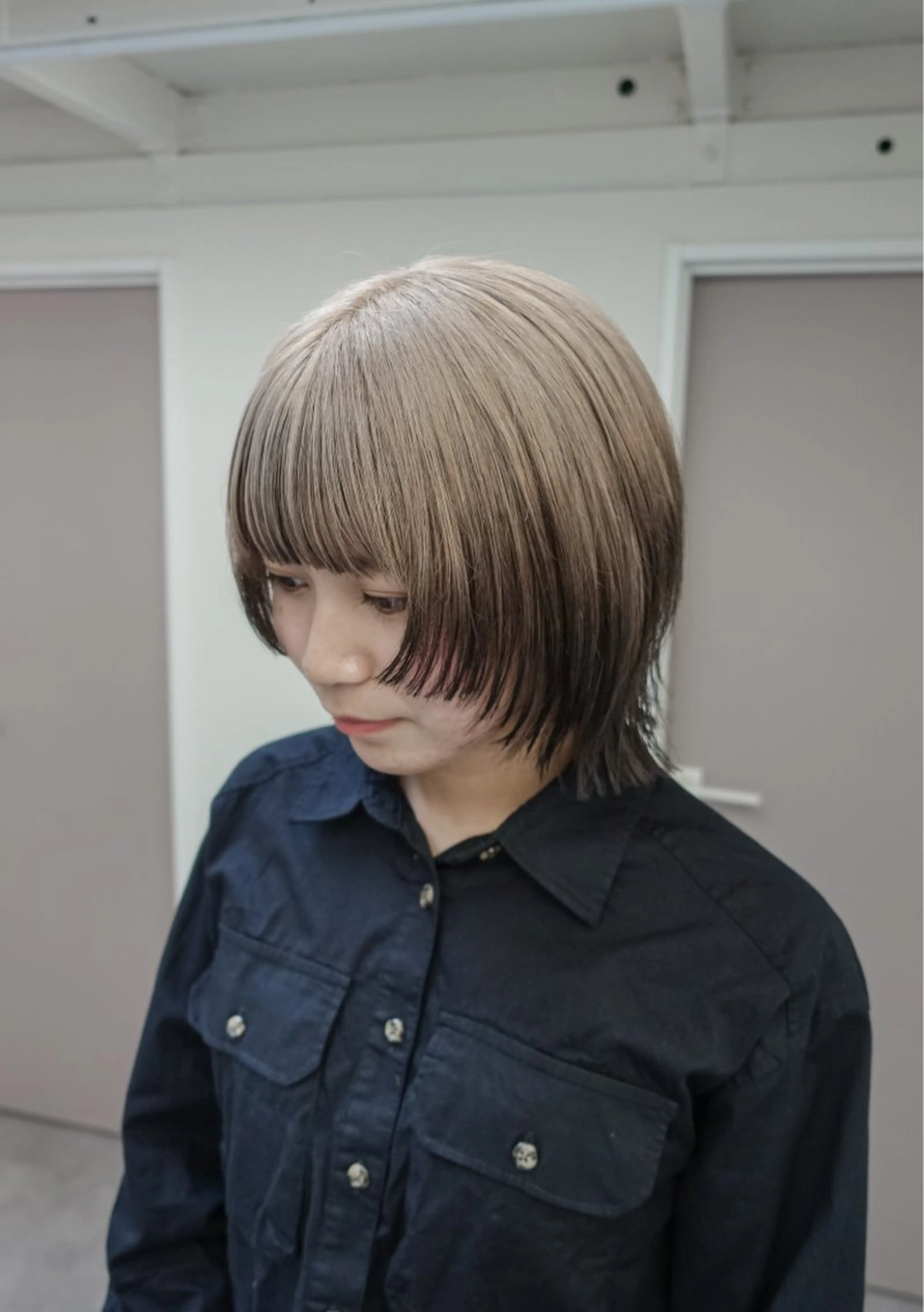 ミディアム 【抜け感ヘア🌿】 natuna.のヘアスタイル