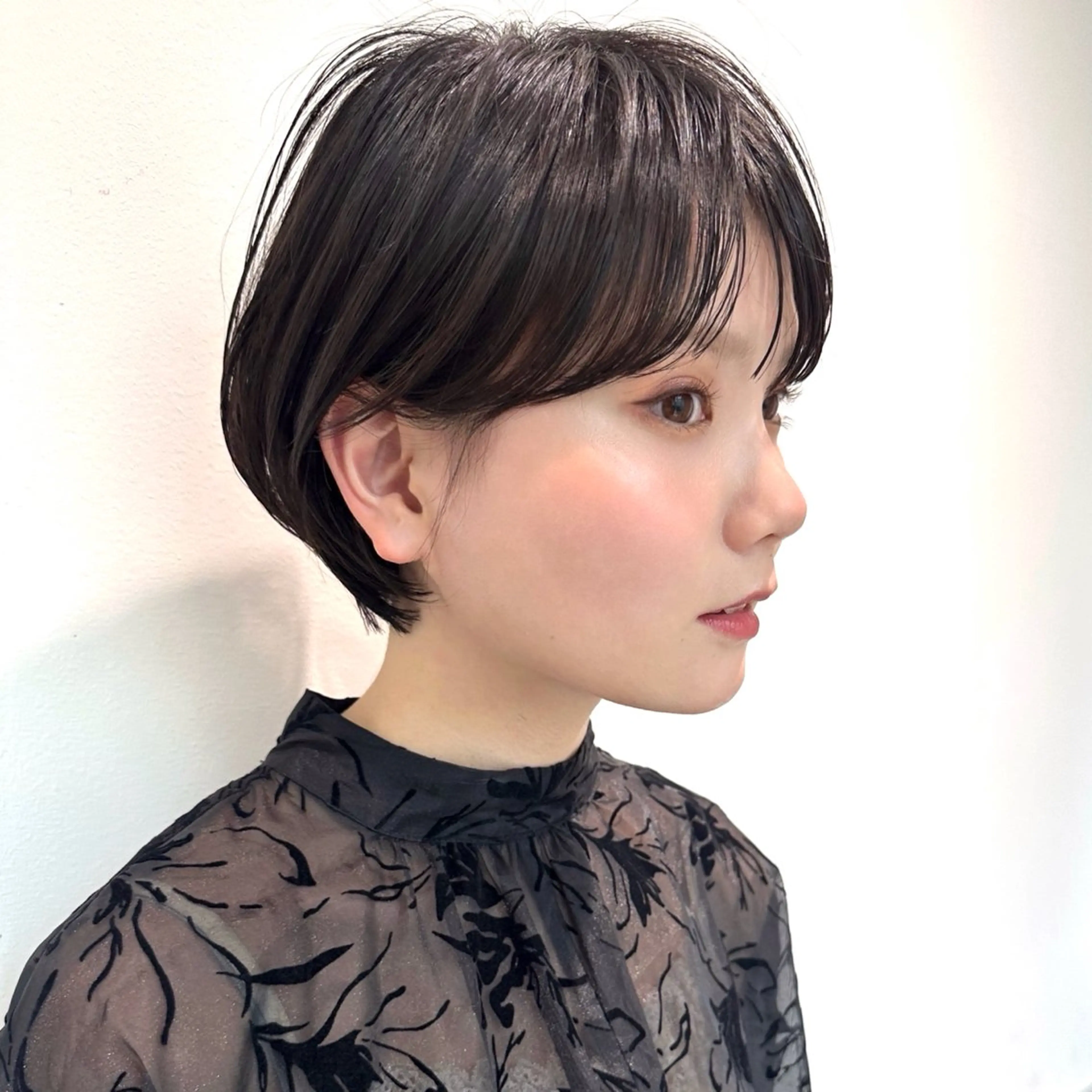 ショート カラー ショートヘア カット ヘアカラー take/ショート& レイヤーカット/銀座のヘアスタイル