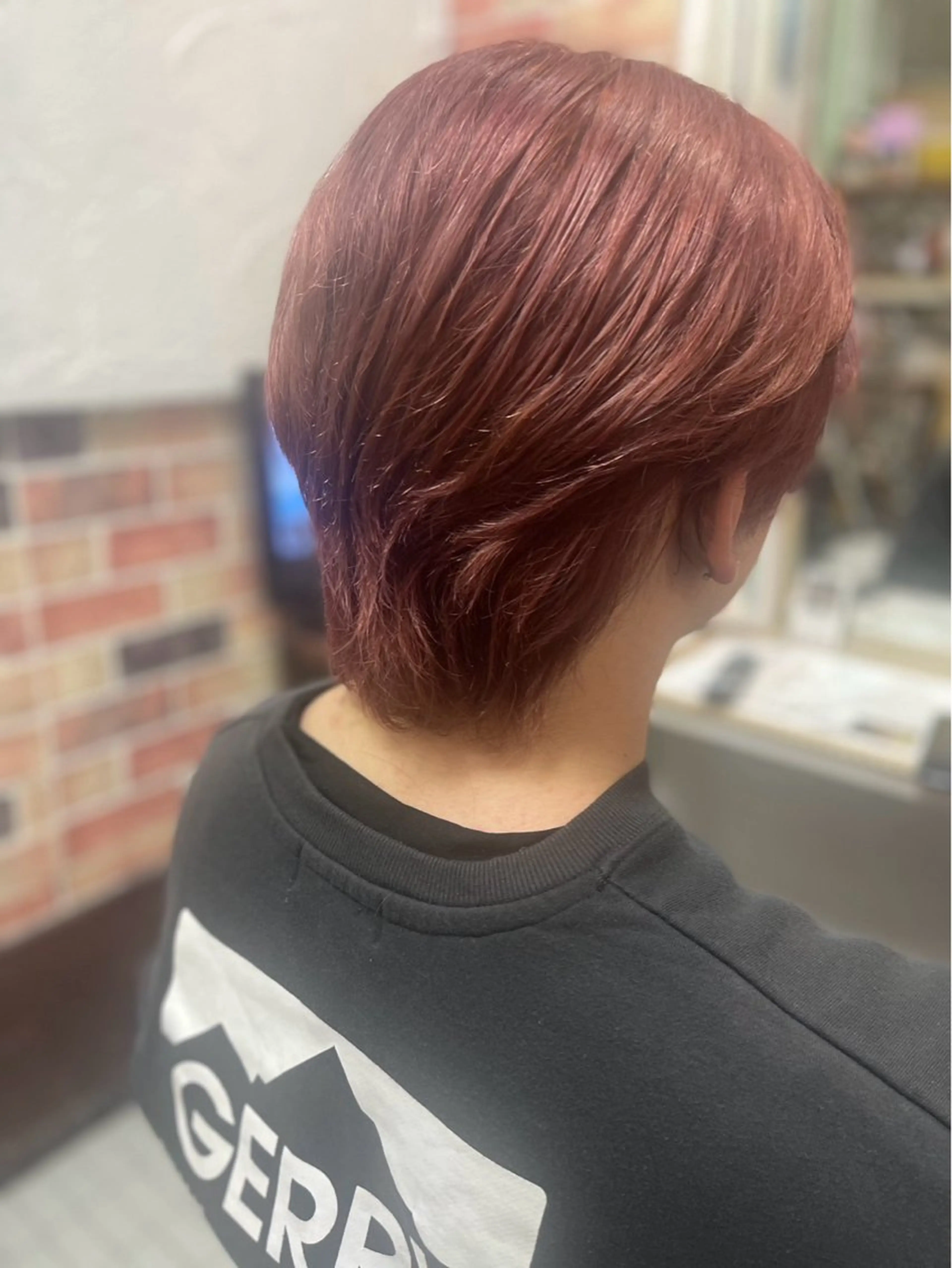 カラー メンズ ヘアサロン ユリのヘアスタイル