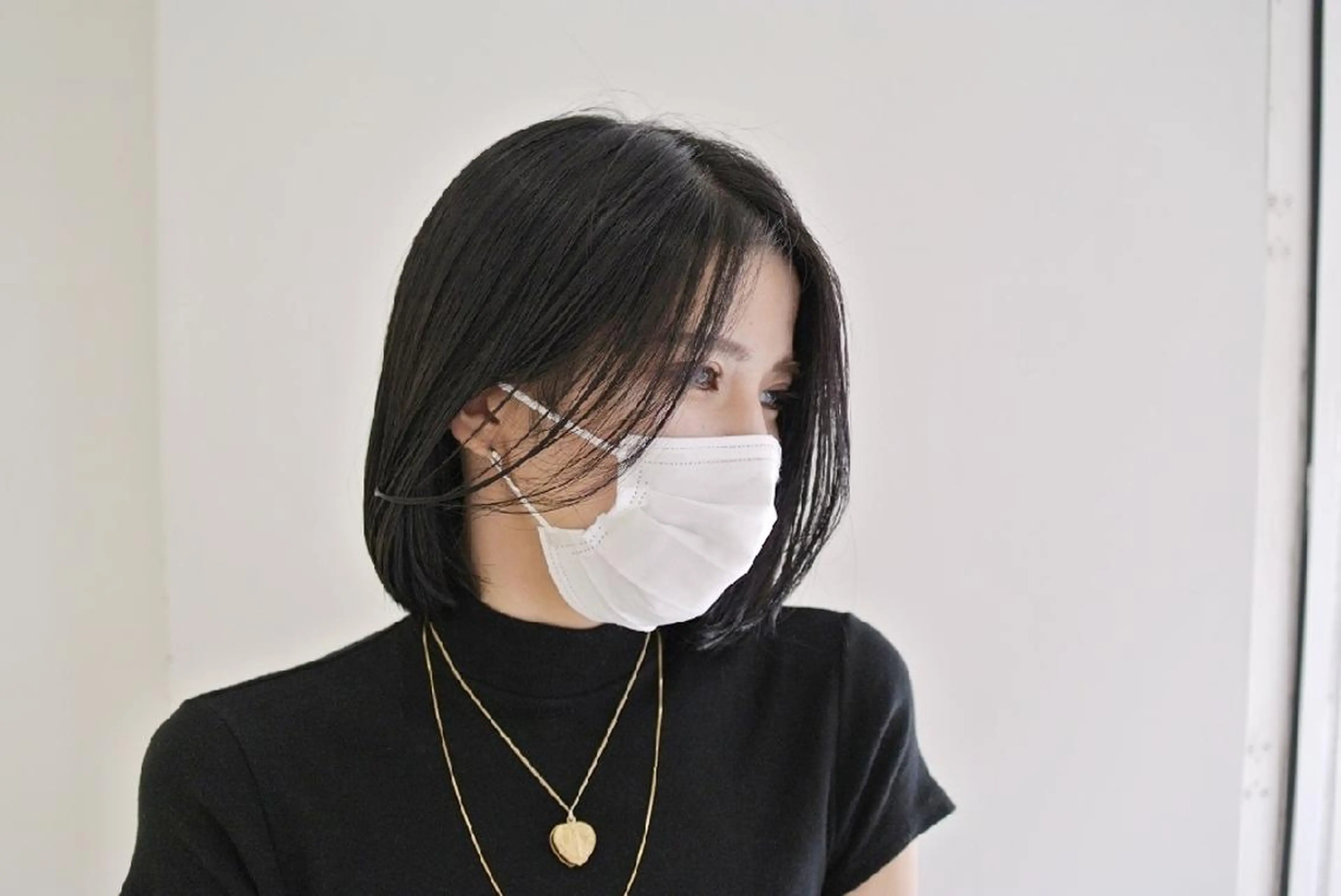 ショート カラー ボブ 樋口 千尋のヘアスタイル