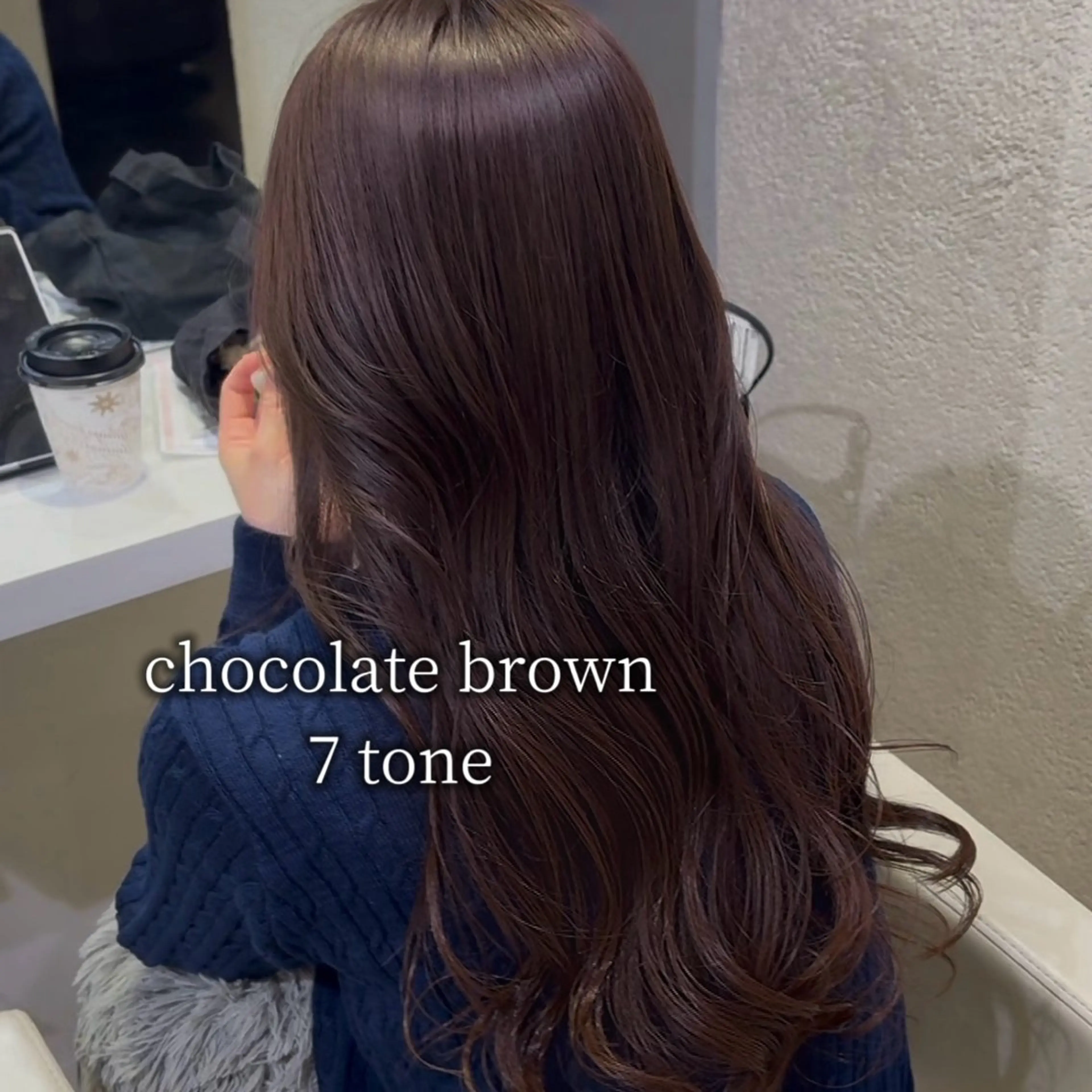 カラー ブラウンカラー ヘアカラー ハイトーン×推し カラー💫Miyuのヘアスタイル