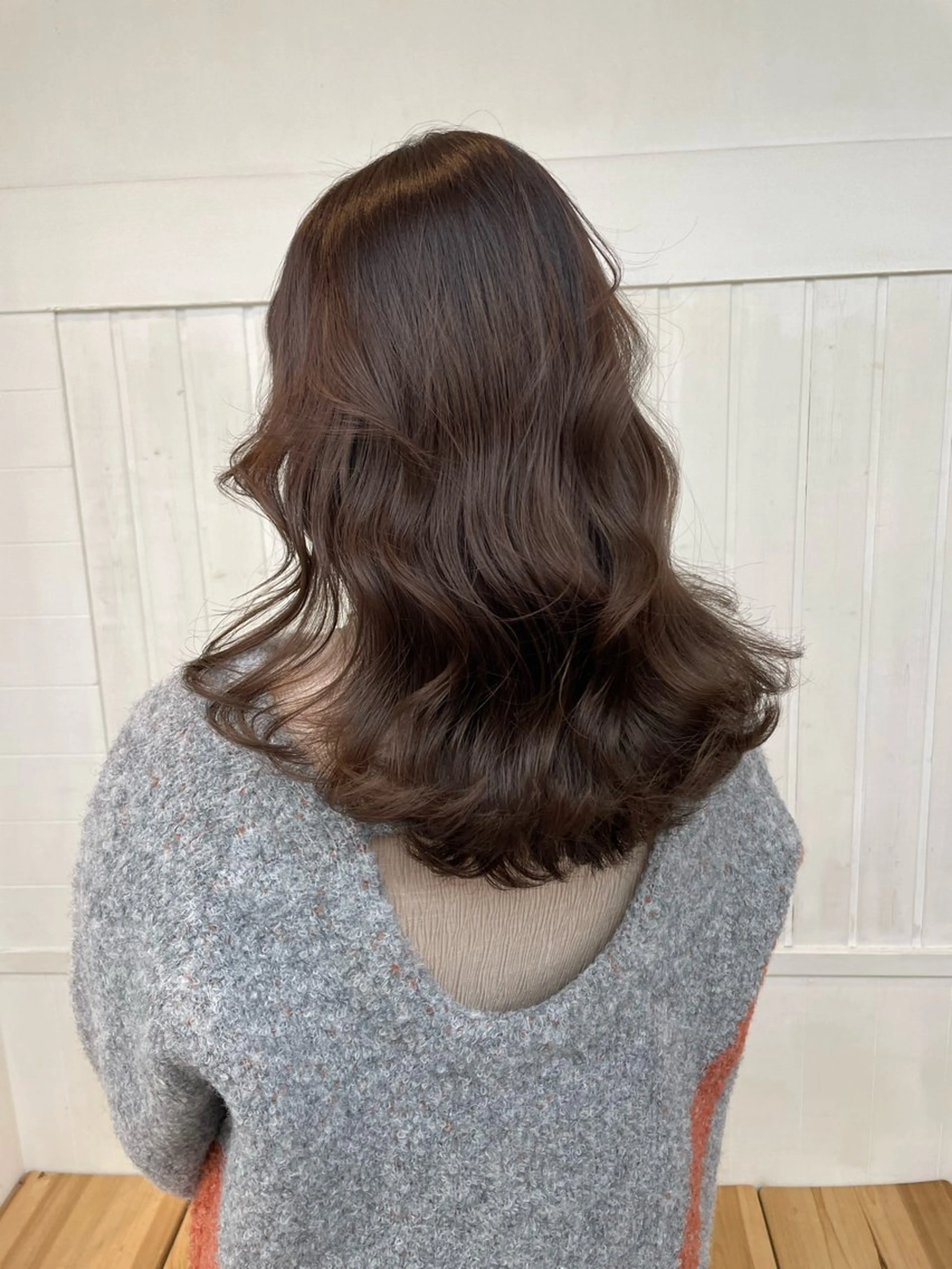 セミロング カラー カット ヘアカラー HIKARU副店長/ ✨️髪質改善のヘアスタイル