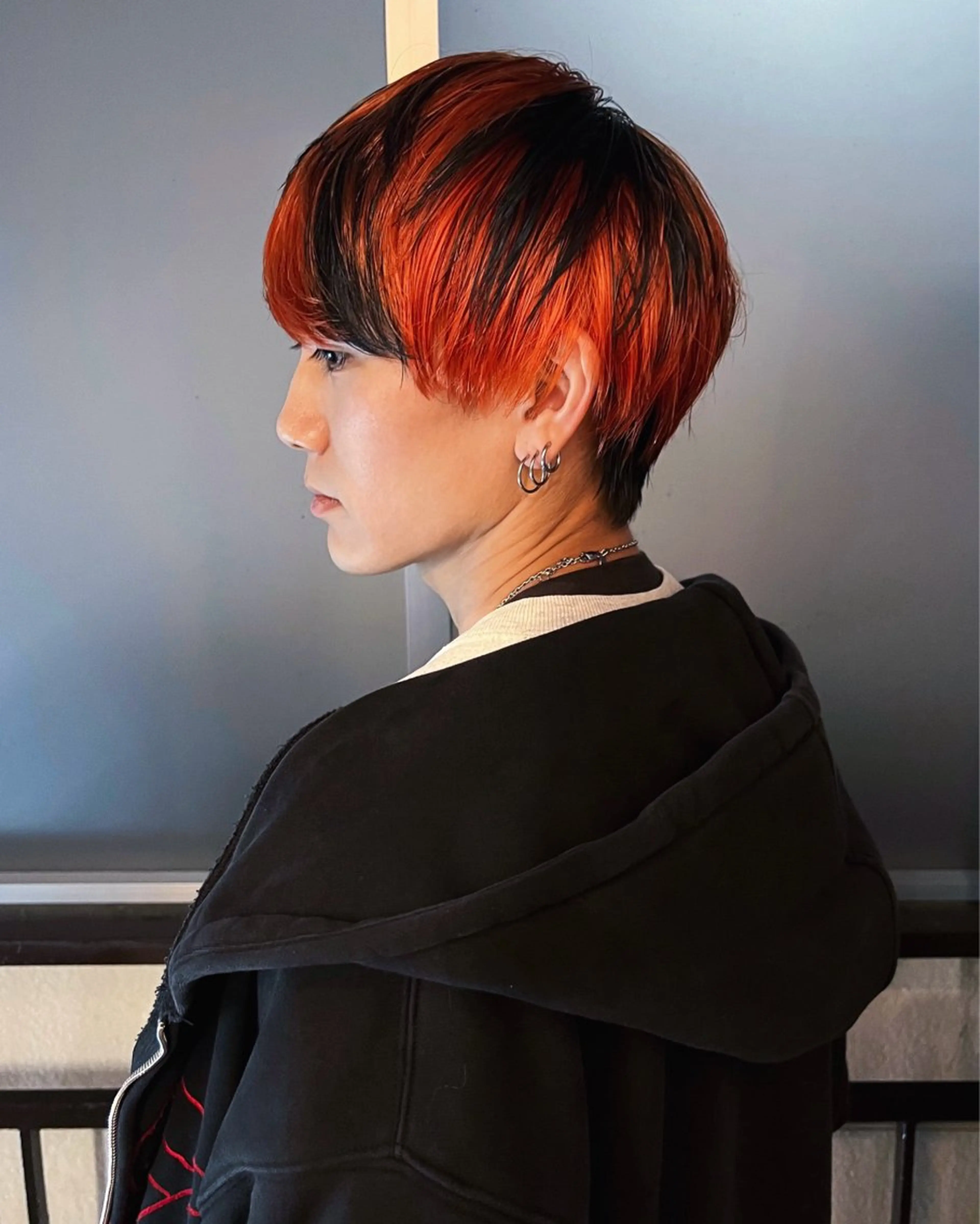 ショート カラー メンズ ハイトーン/デザイン /ひさやのヘアスタイル