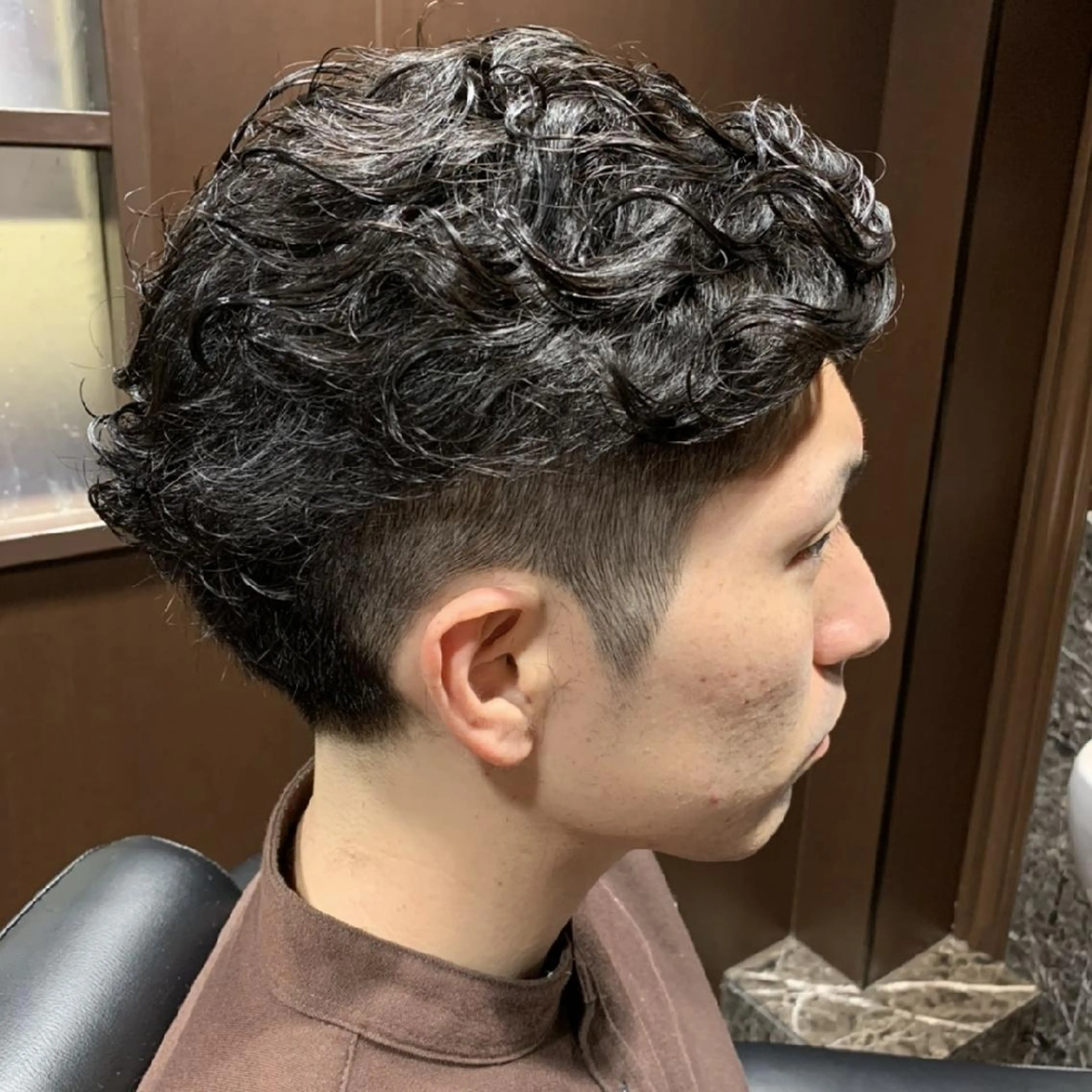 パーマ 餘野 翔舞のヘアスタイル