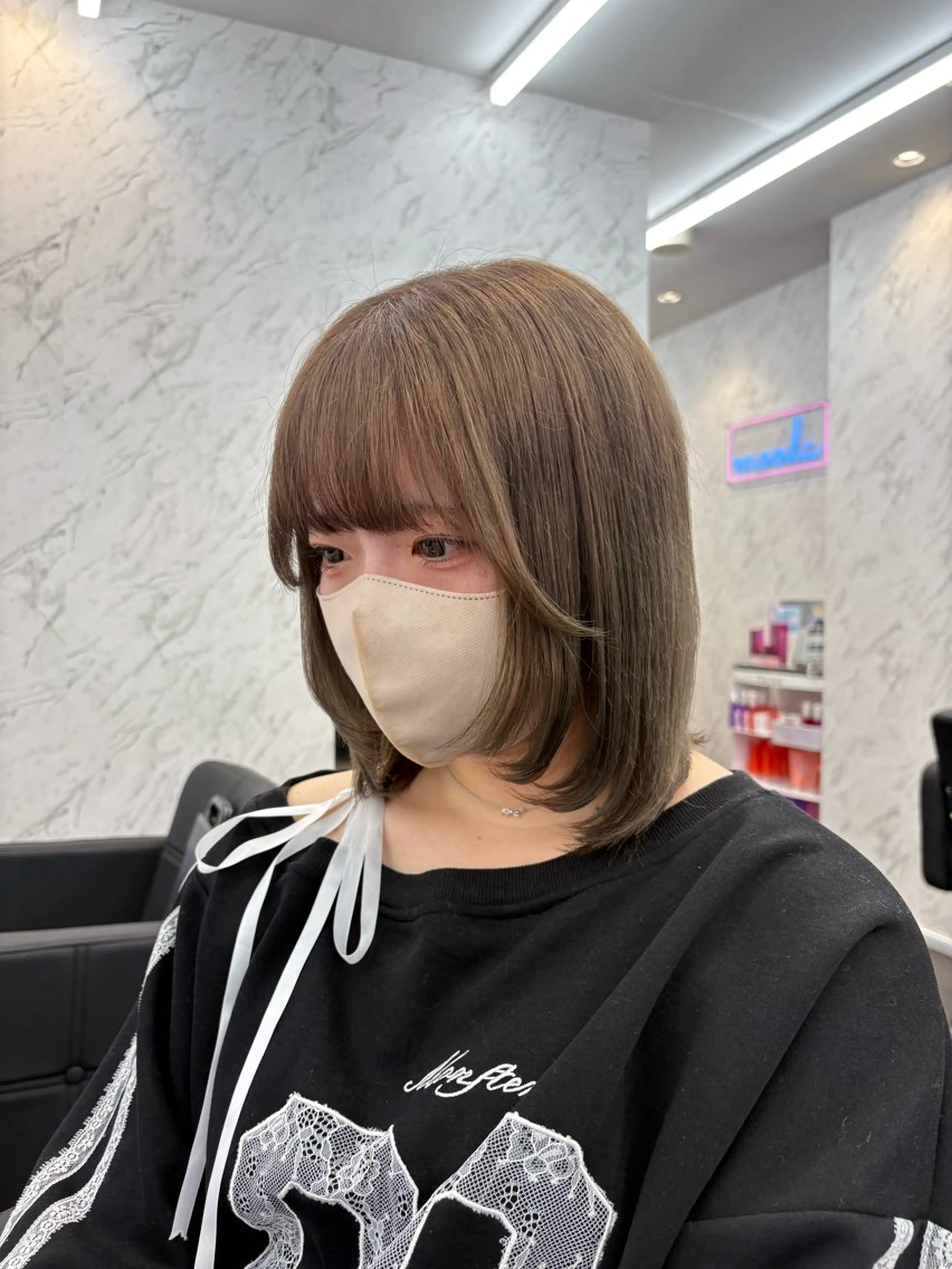 カット hair salon dot. mooda 韓国風サロン 町田店所属・韓国風ヘア🎀🩶 /♡𝓝𝓸𝓪♡のヘアスタイル