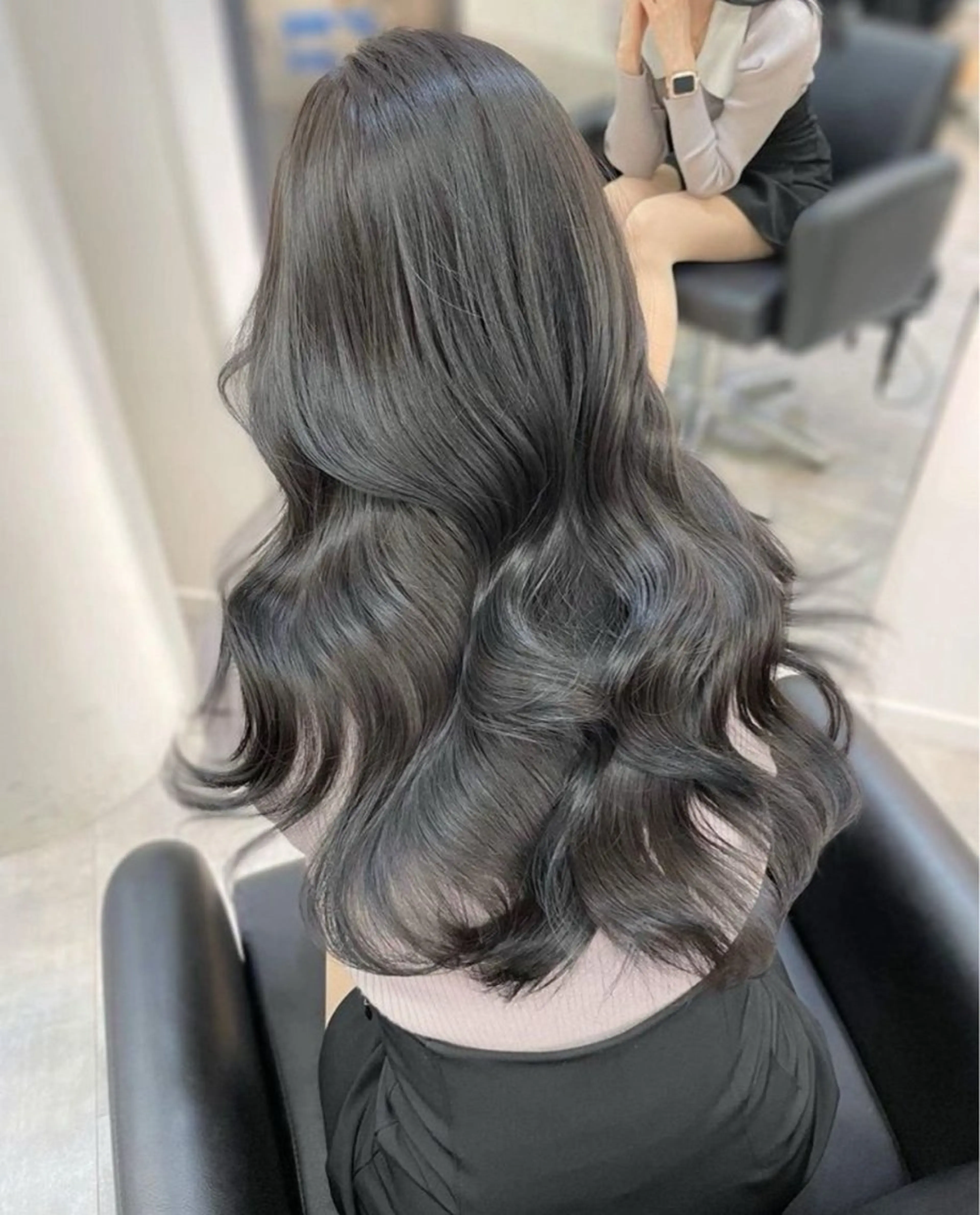 ロング ヘアカラー トリートメント ニュアンス/フェザー メンズカット/Senのヘアスタイル