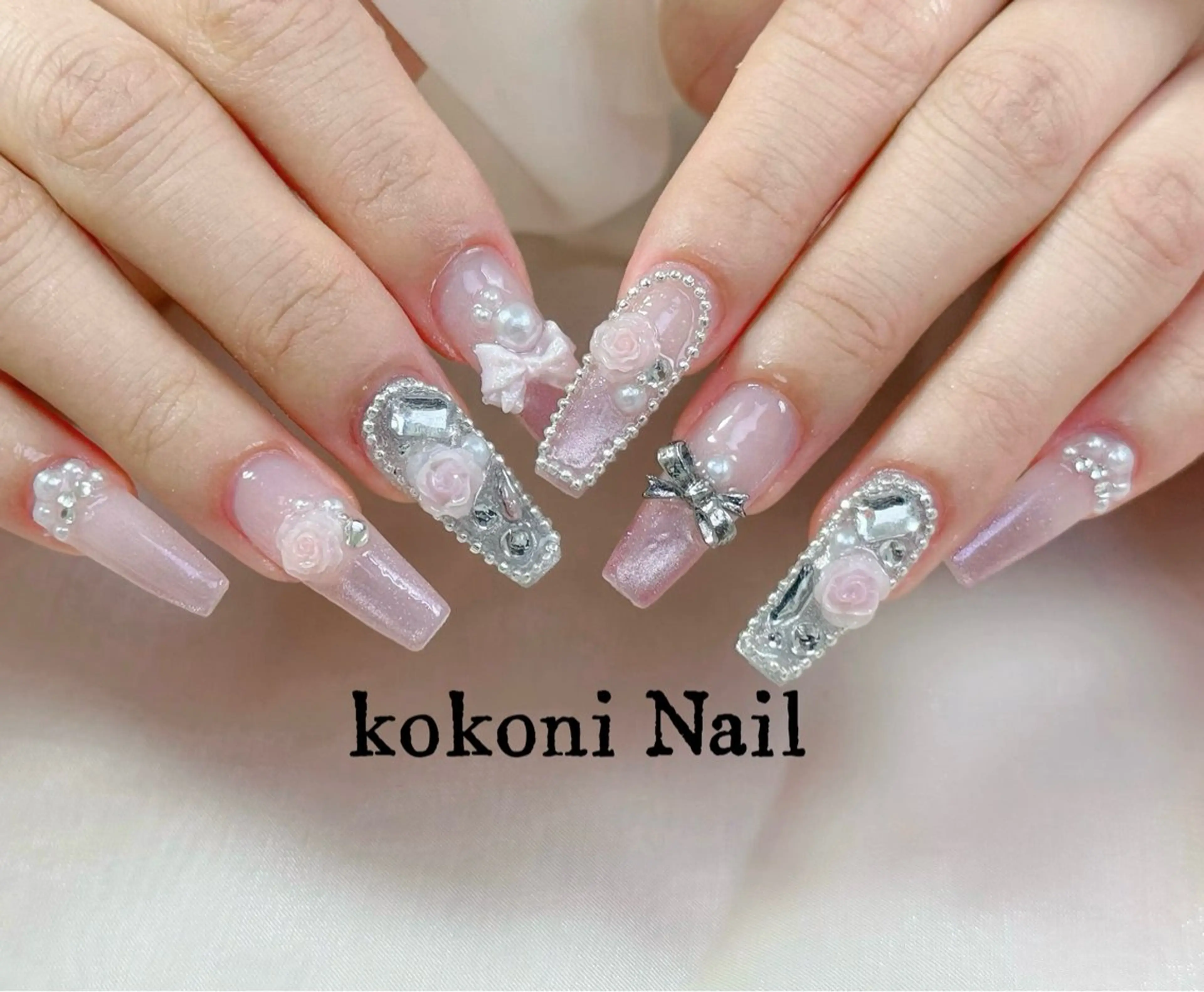 ネイル ハンドネイル 小雨 Nail Studio・168のネイルデザイン