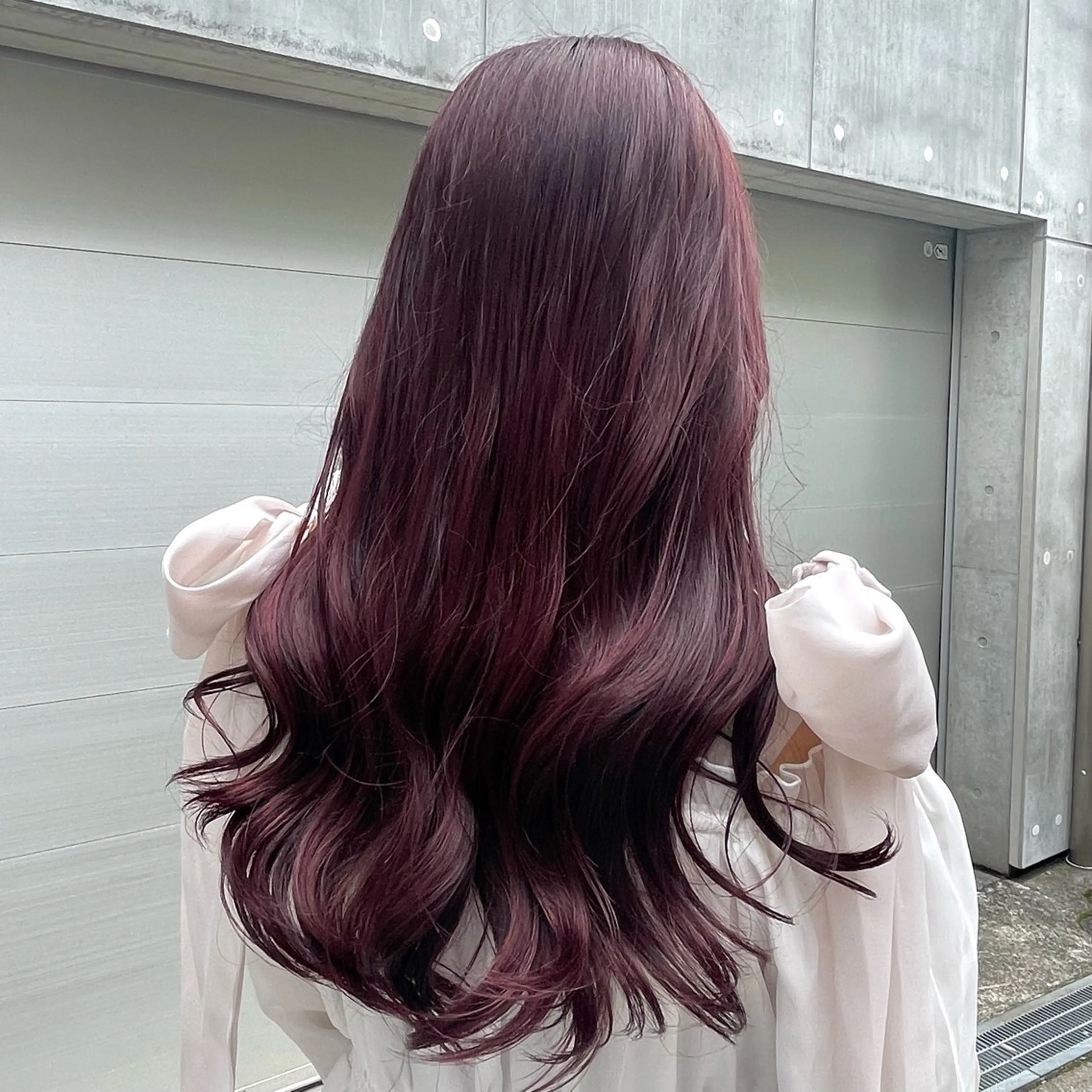 ロング カラー ブリーチ ブリーチなしカラー ピンクカラー ヘアカラー 💍ダメージ最小限 ブリーチ/ちさと💍のヘアスタイル