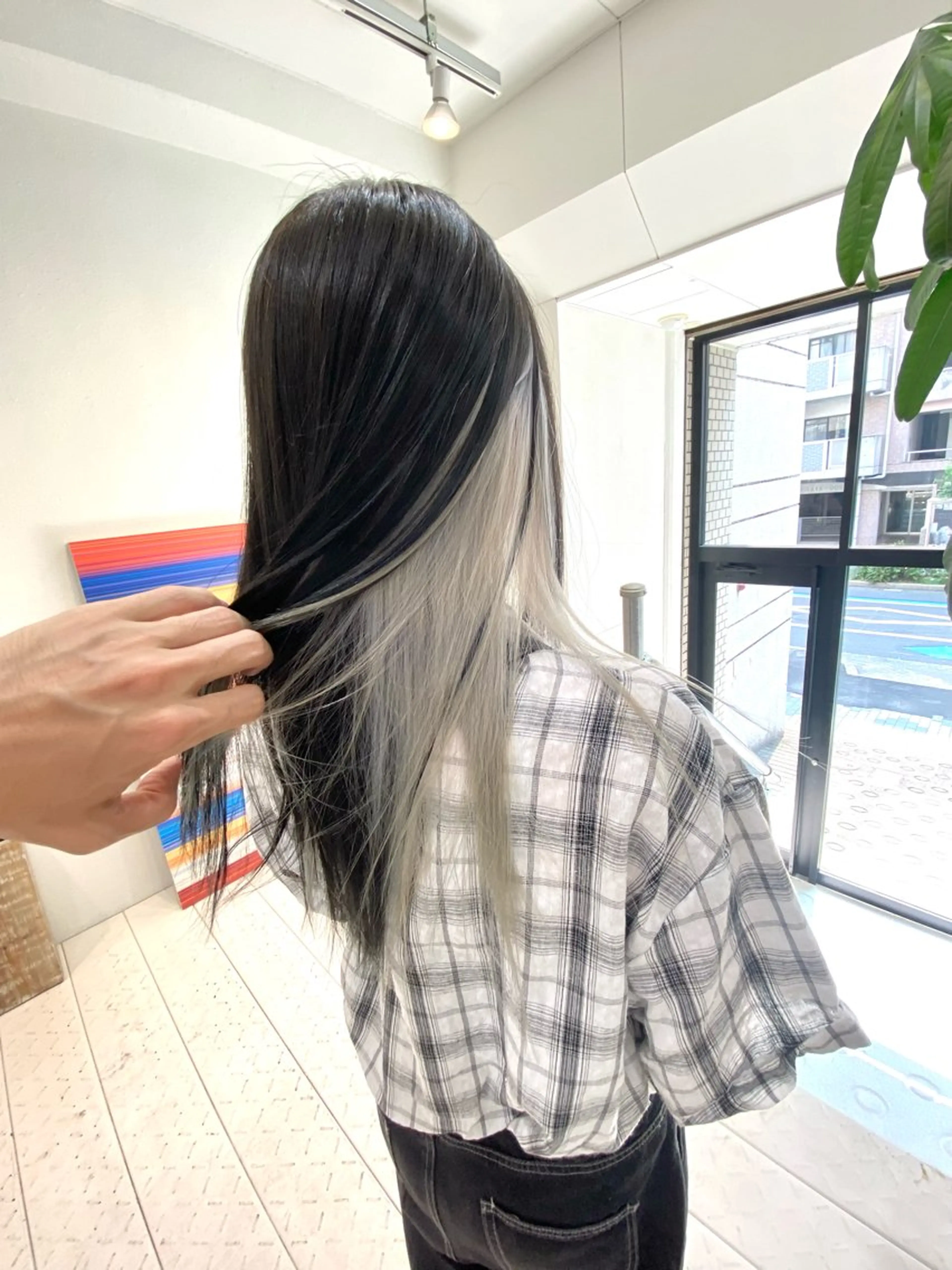 ロング カラー ブリーチ カット ヘアカラー トリートメント BOB🌟ハイトーン /ブリーチ/TAKUのヘアスタイル