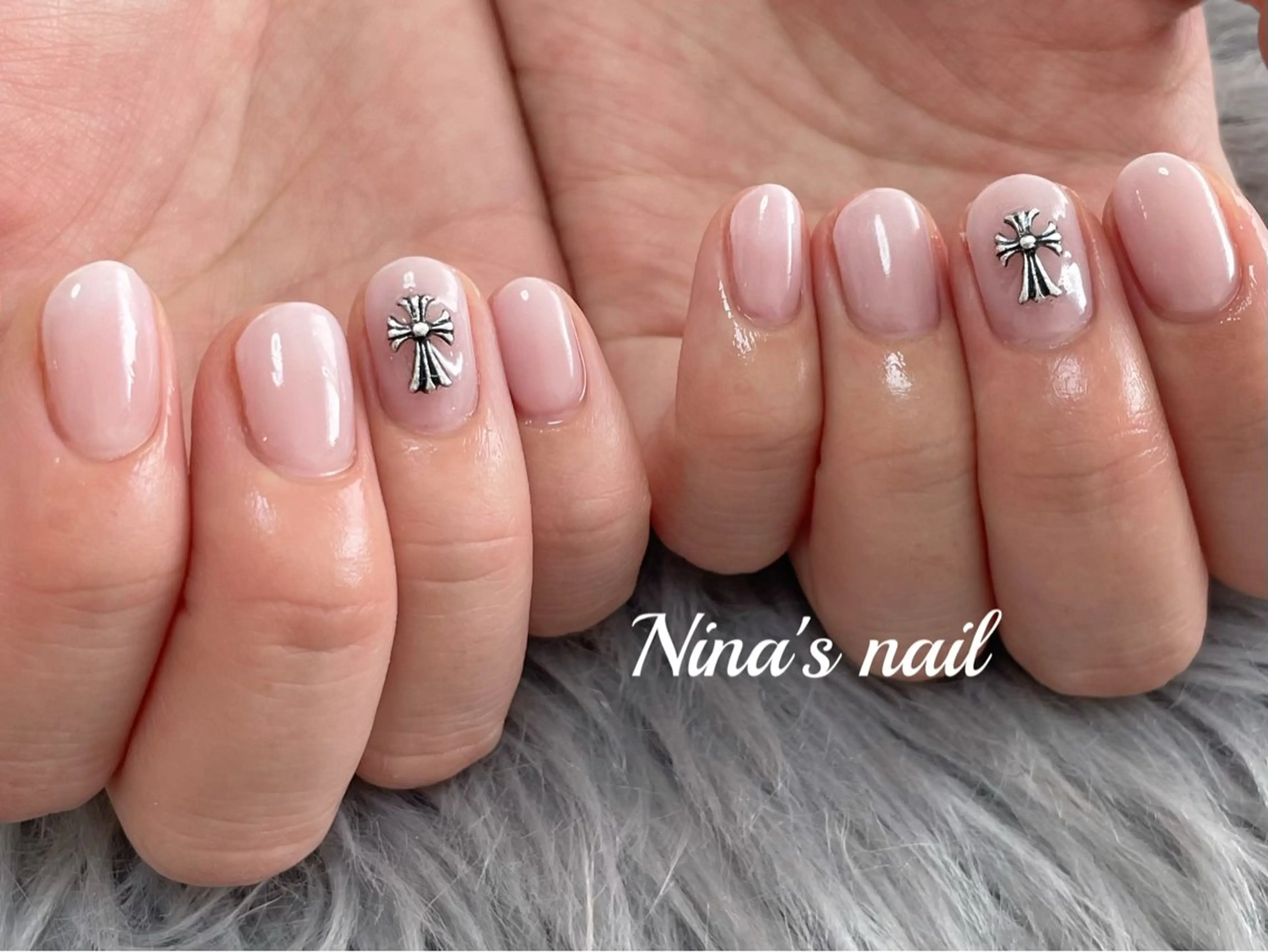 ネイル シンプルネイル ハンドネイル Nina's nailのネイルデザイン