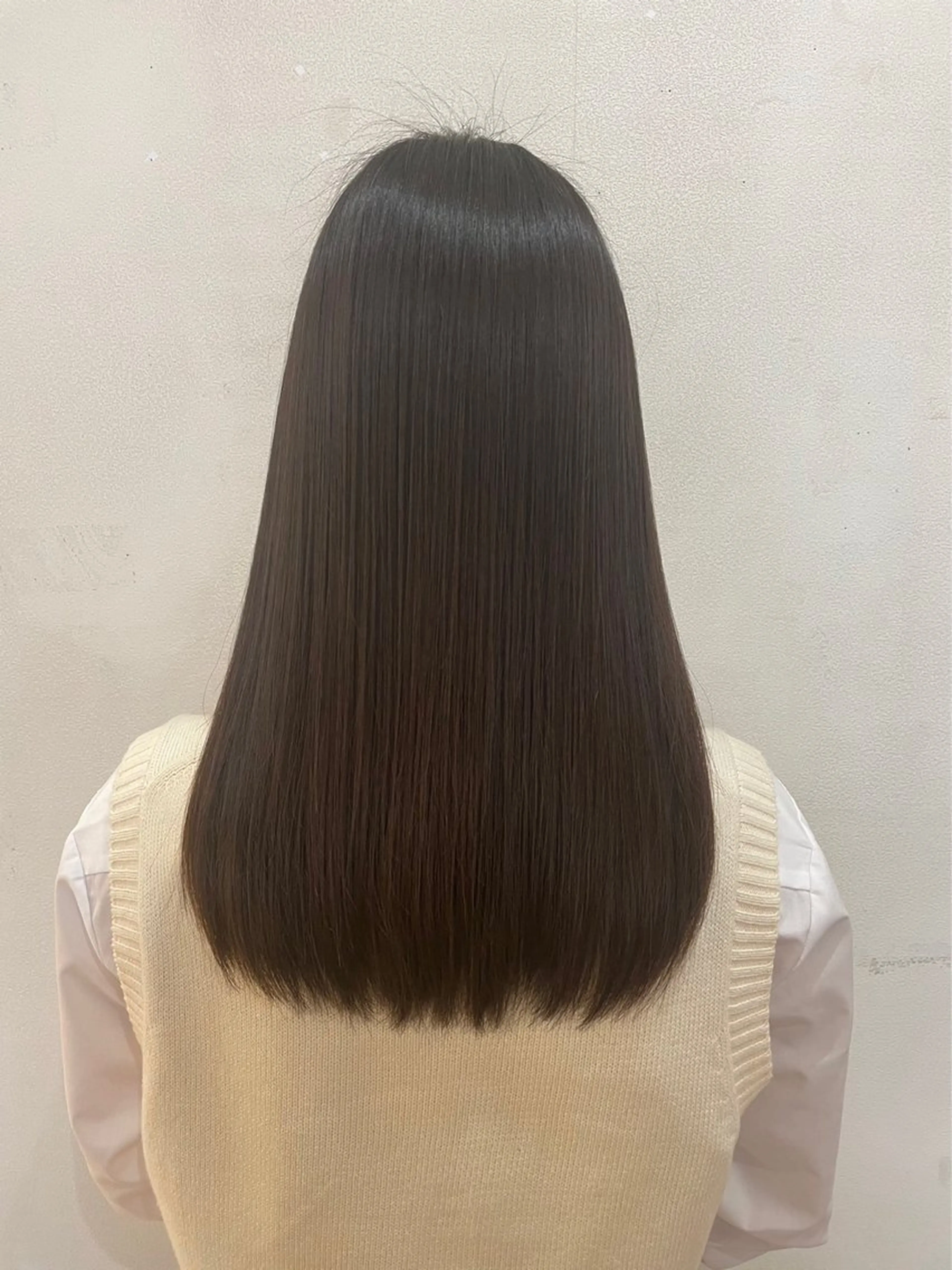 ロング ヘアカラー トリートメント 透明感カラー／ 艶髪／たなべだいのヘアスタイル