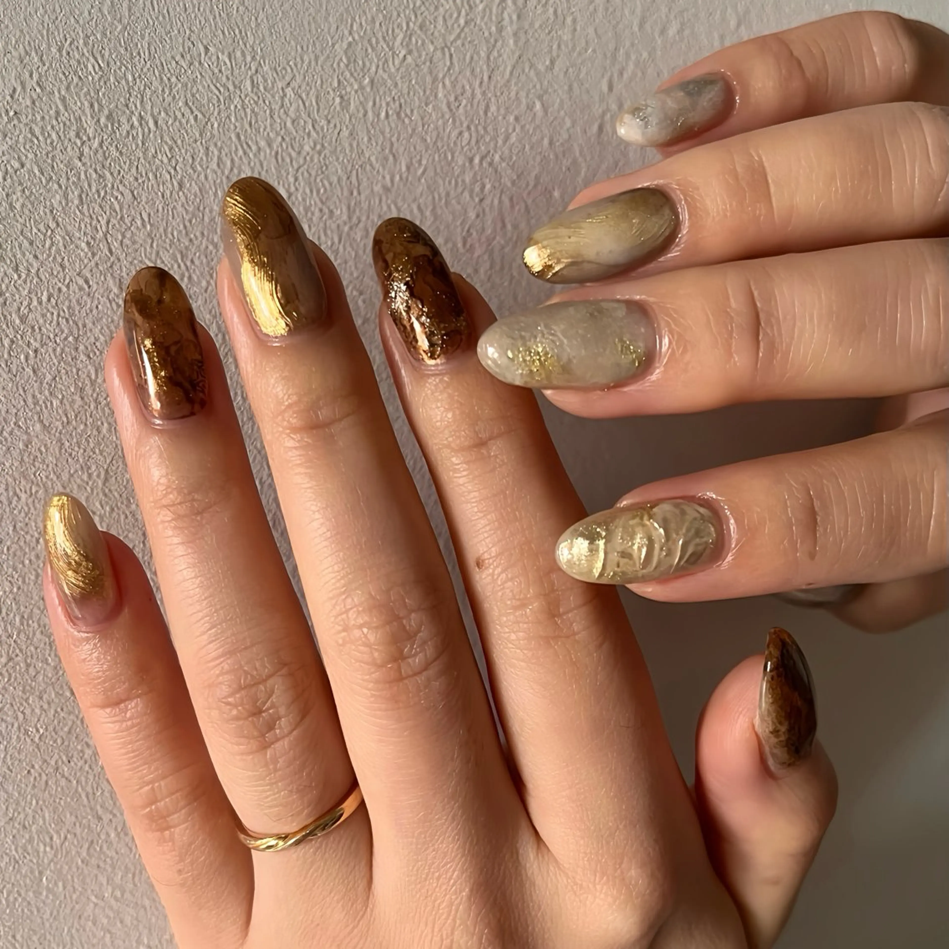 ネイル ニュアンスネイル AO所属・【AO】nail 💎ayameのネイルデザイン