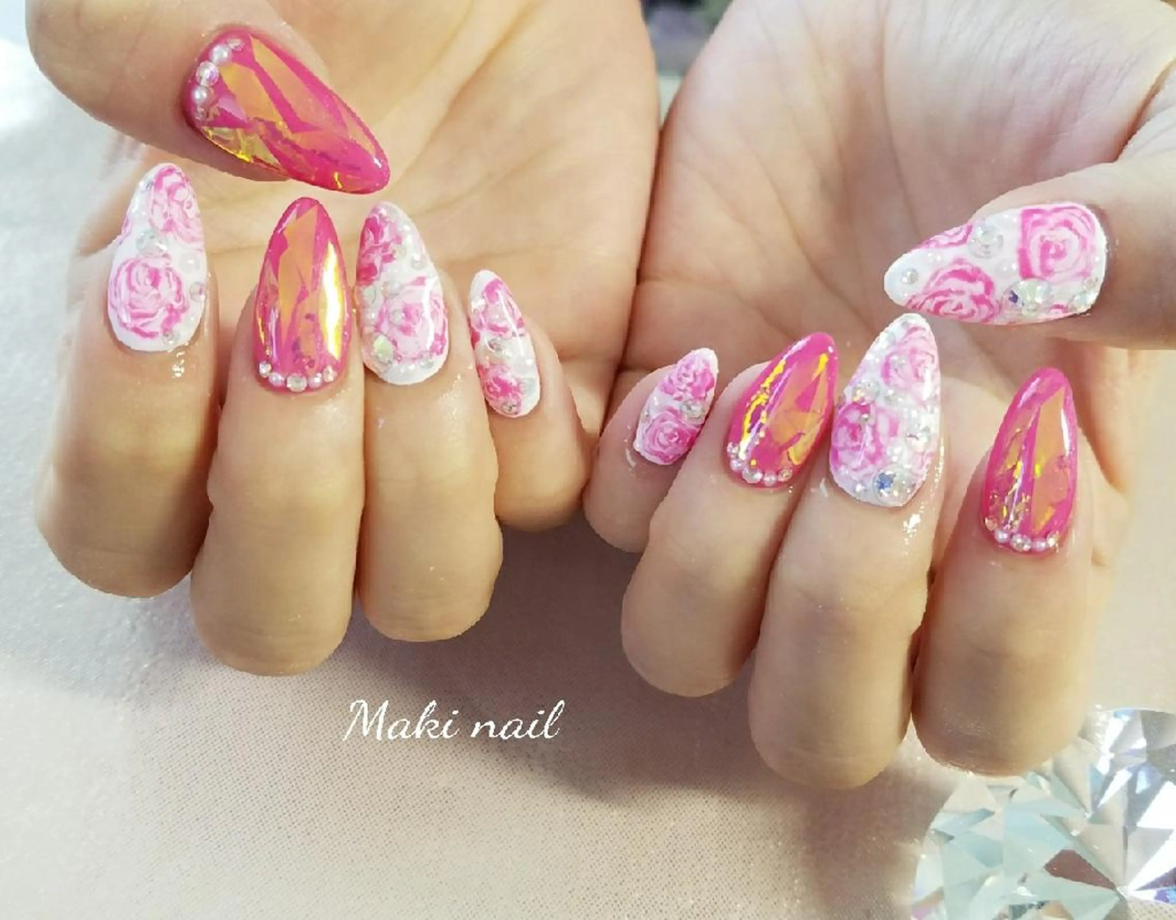 ショート ネイル ジェルネイル   MAKI NAILのネイルデザイン