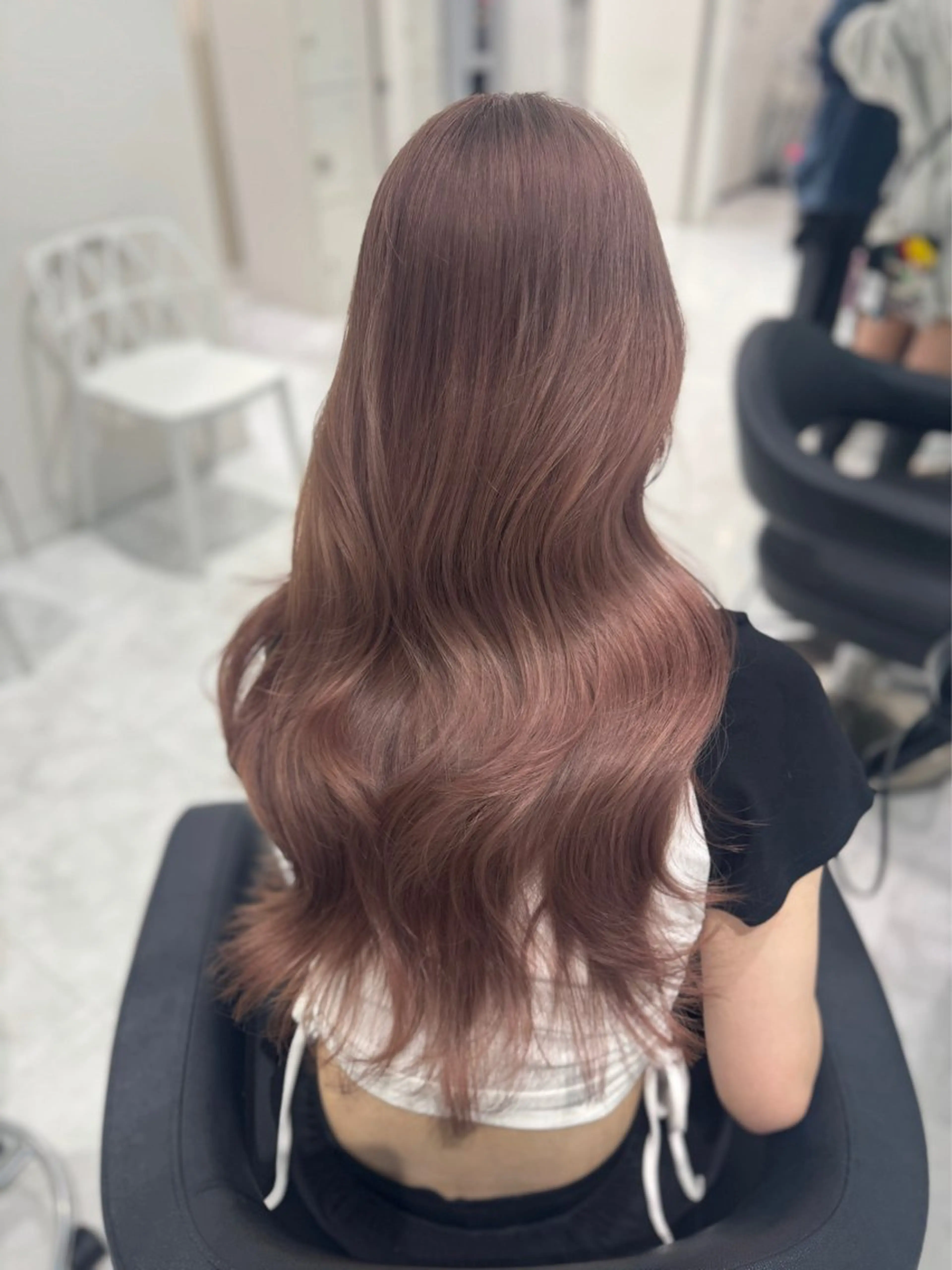 ロング カラー 透明感カラー🫖🍑 /ririkaのヘアスタイル