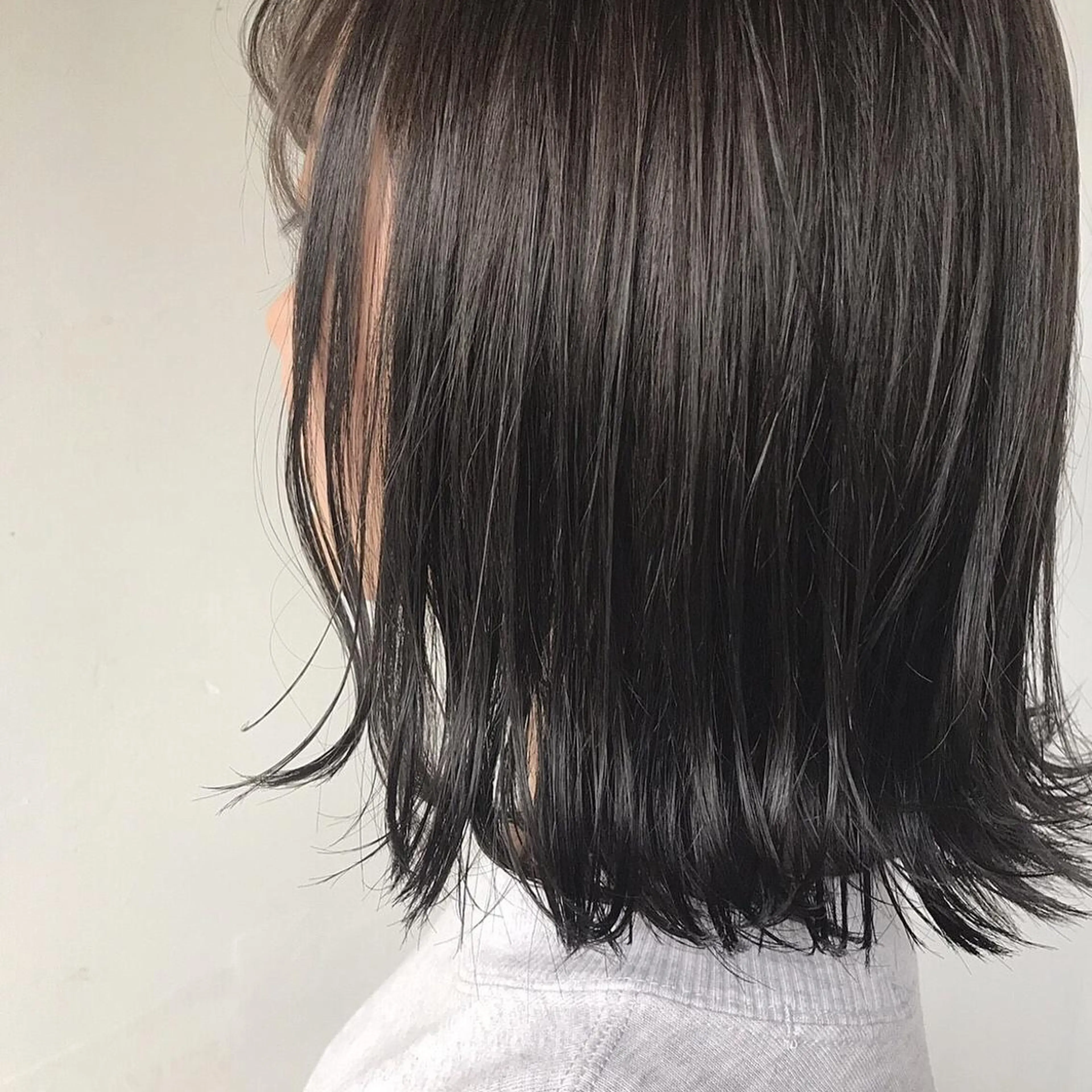 ミディアム カラー レイヤーカット❤︎ 韓国ヘア❤︎YUKAのヘアスタイル