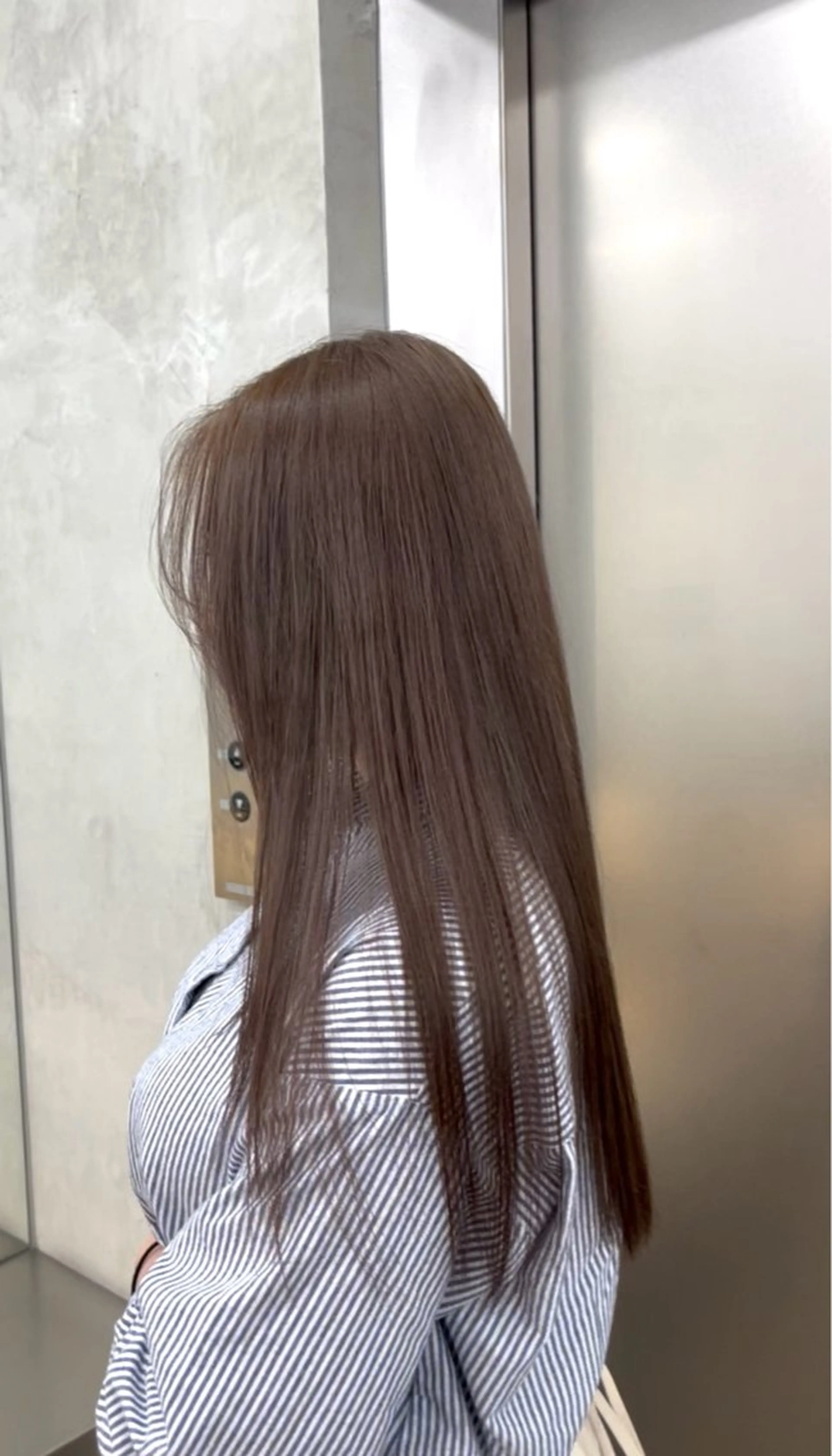 カラー ヘアカラー くすみカラー ayukaのヘアスタイル