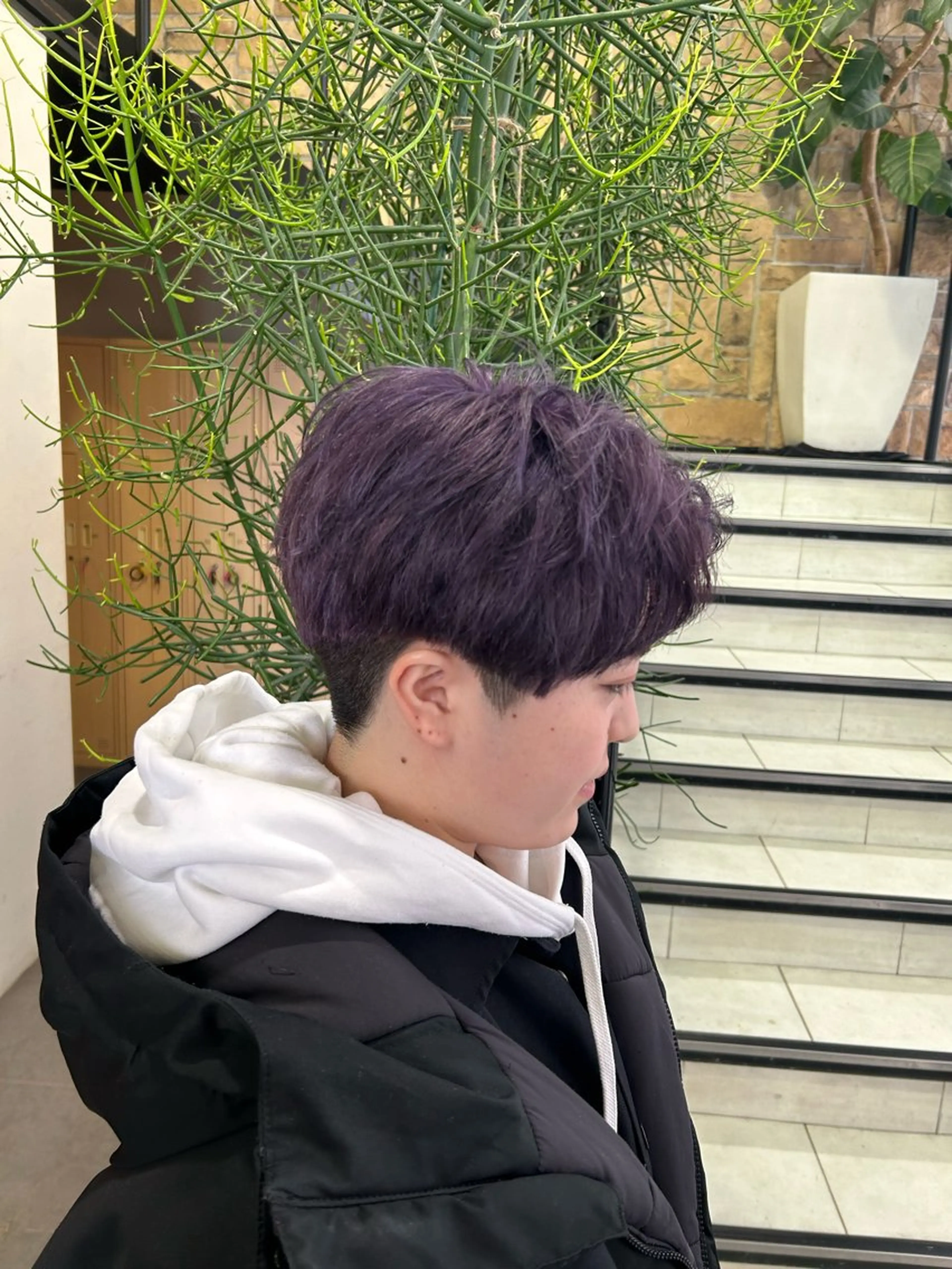 カラー 新宿/パーマ🦋 メンズボブ/めいのヘアスタイル