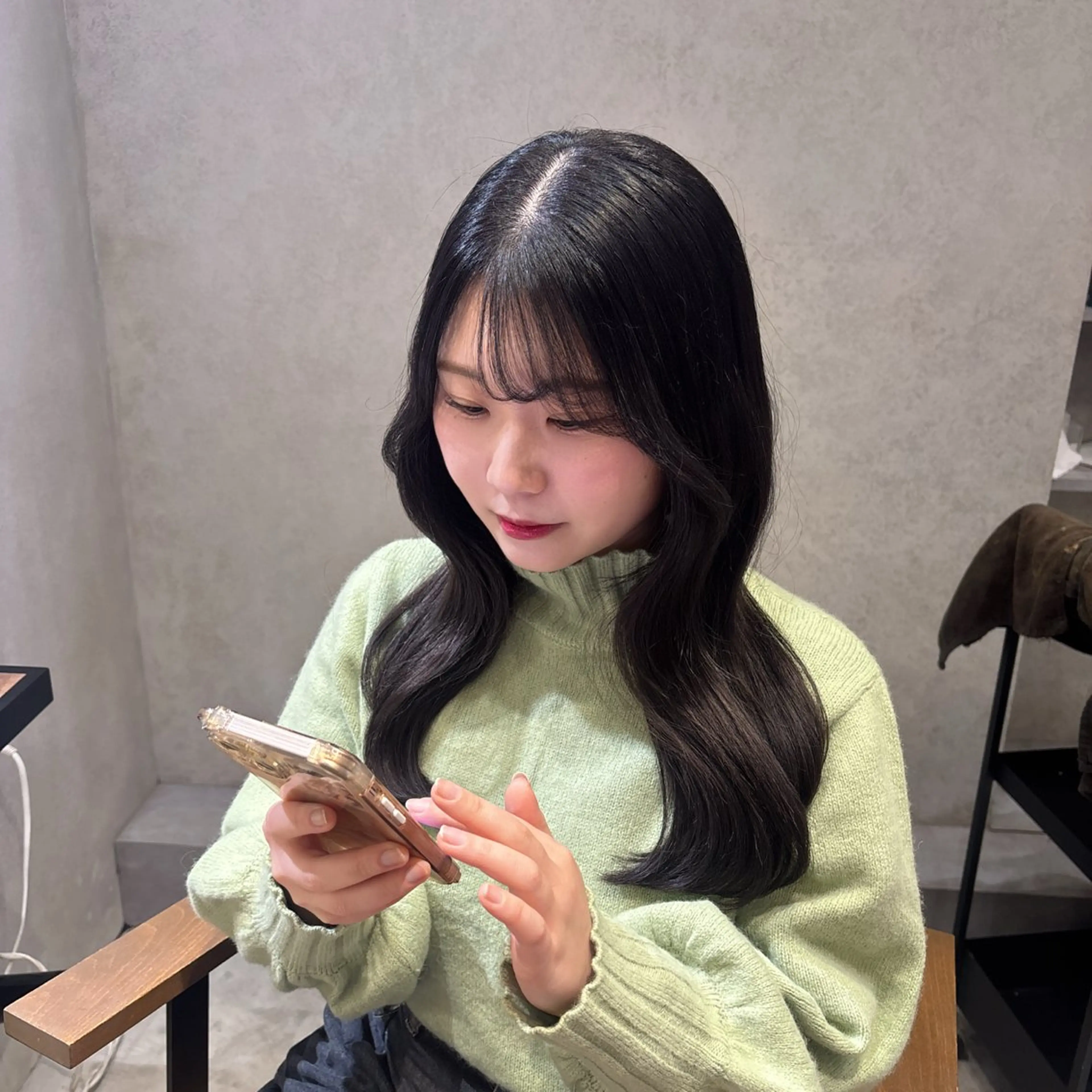 ロング カラー Natsuki/韓国 ボブ/レイヤーカットのヘアスタイル