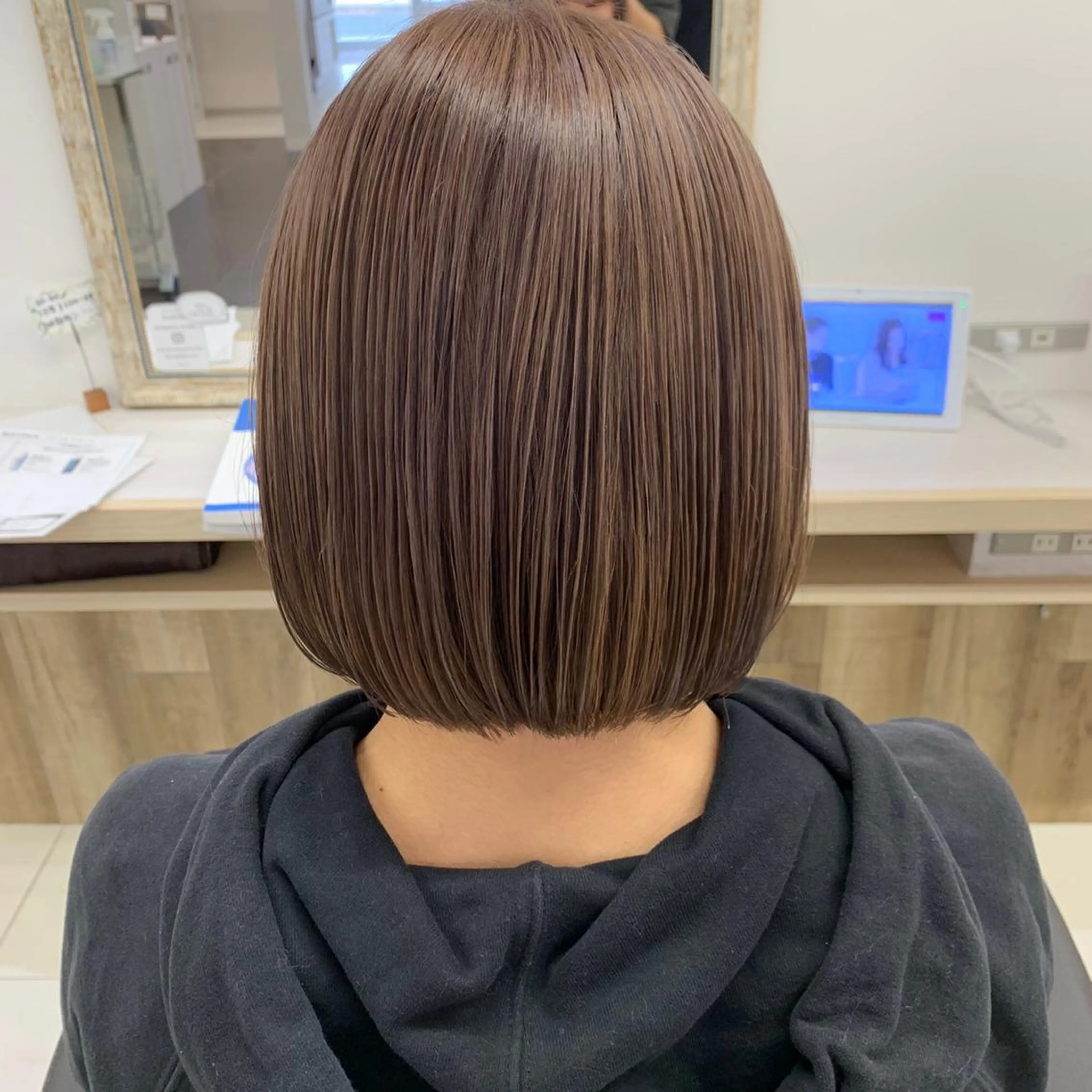 ミディアム 縮毛矯正 sweetroom所属・12月特別価格✨/ 平塚/佐藤郁也のヘアスタイル