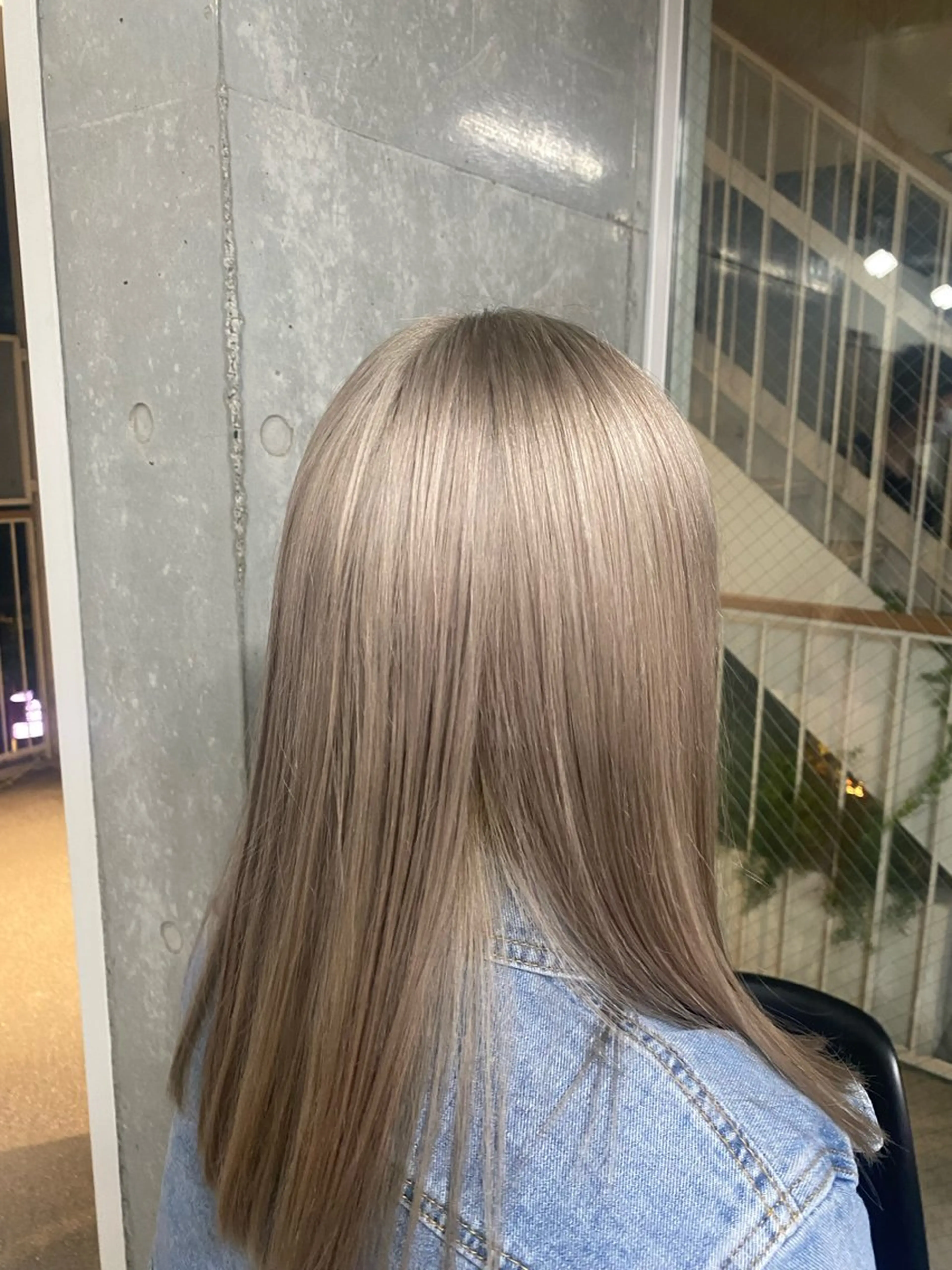 ロング カラー ハイトーンカラー メンズ特化/パーマ /フェード/洋輔のヘアスタイル