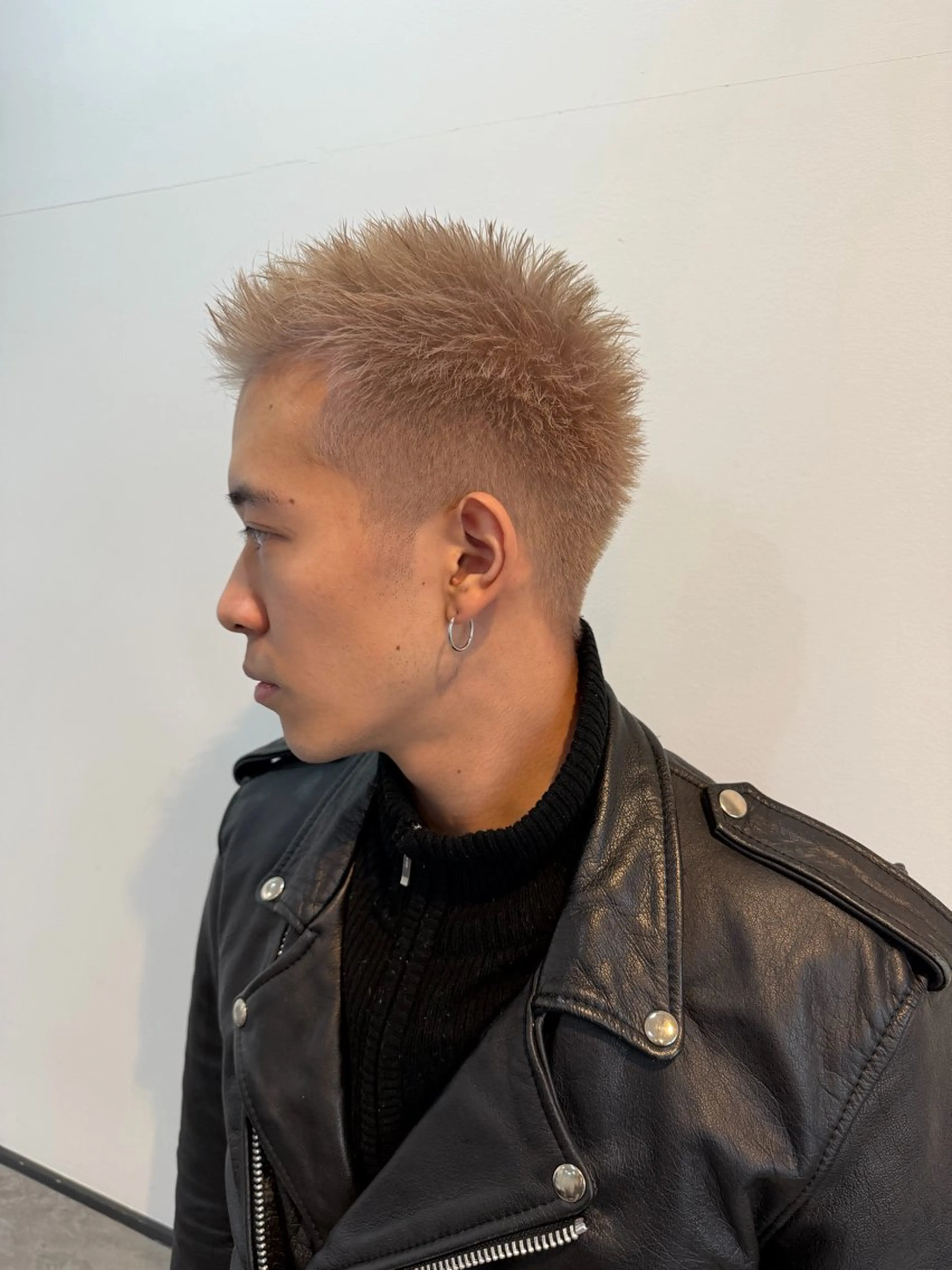 ショート カット ヘアカラー トリートメント ブリーチ/髪質改善/ メンズ/ KOKIのヘアスタイル