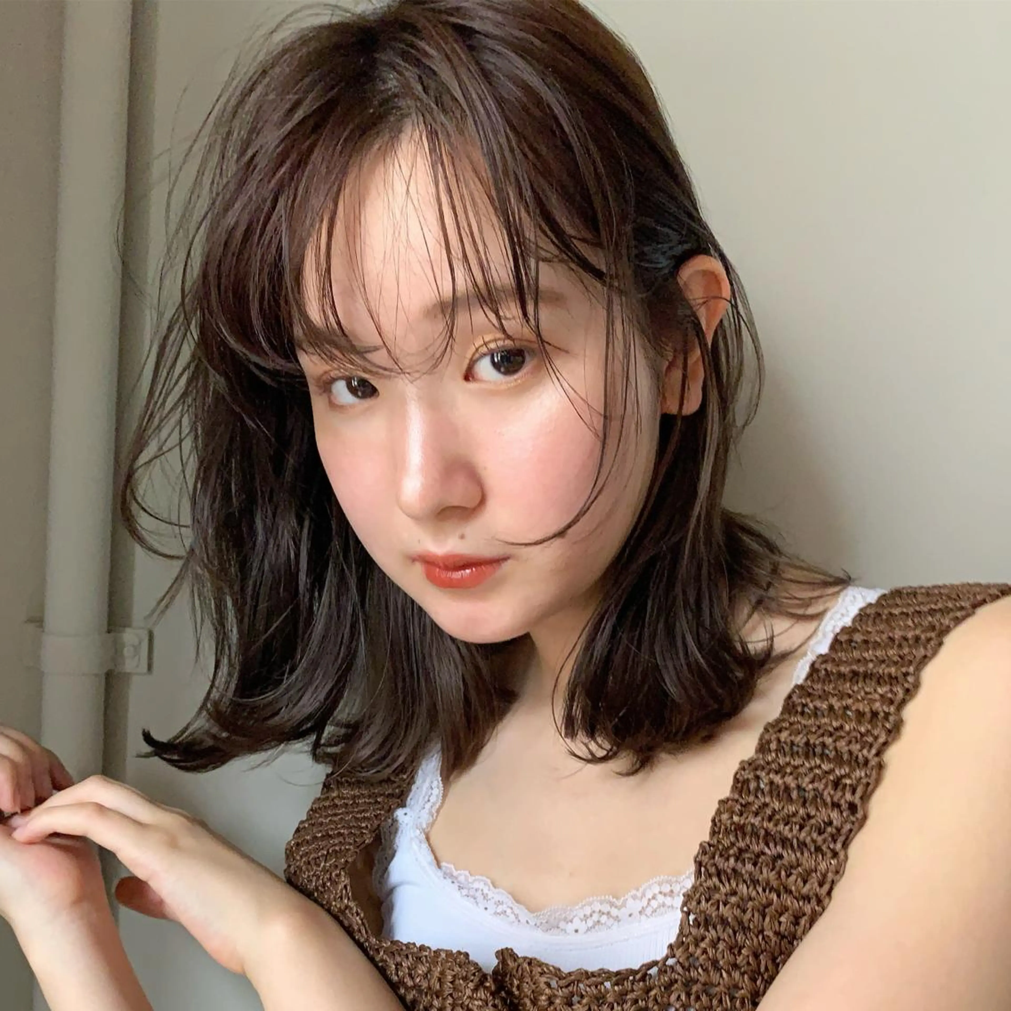 ミディアム 柔らかいカラー🎀 rinaのヘアスタイル