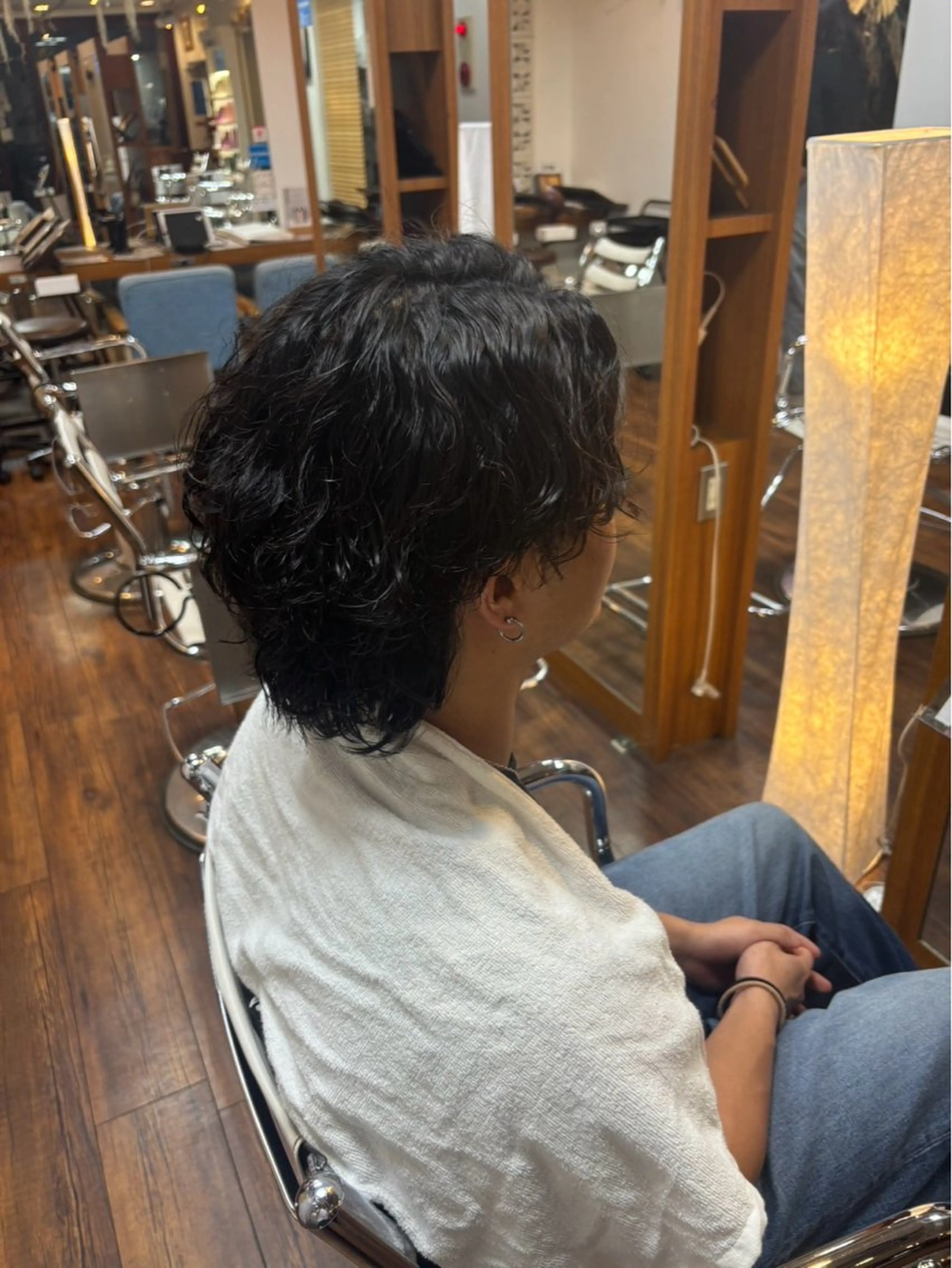 パーマ メンズ 戸村 海斗のヘアスタイル