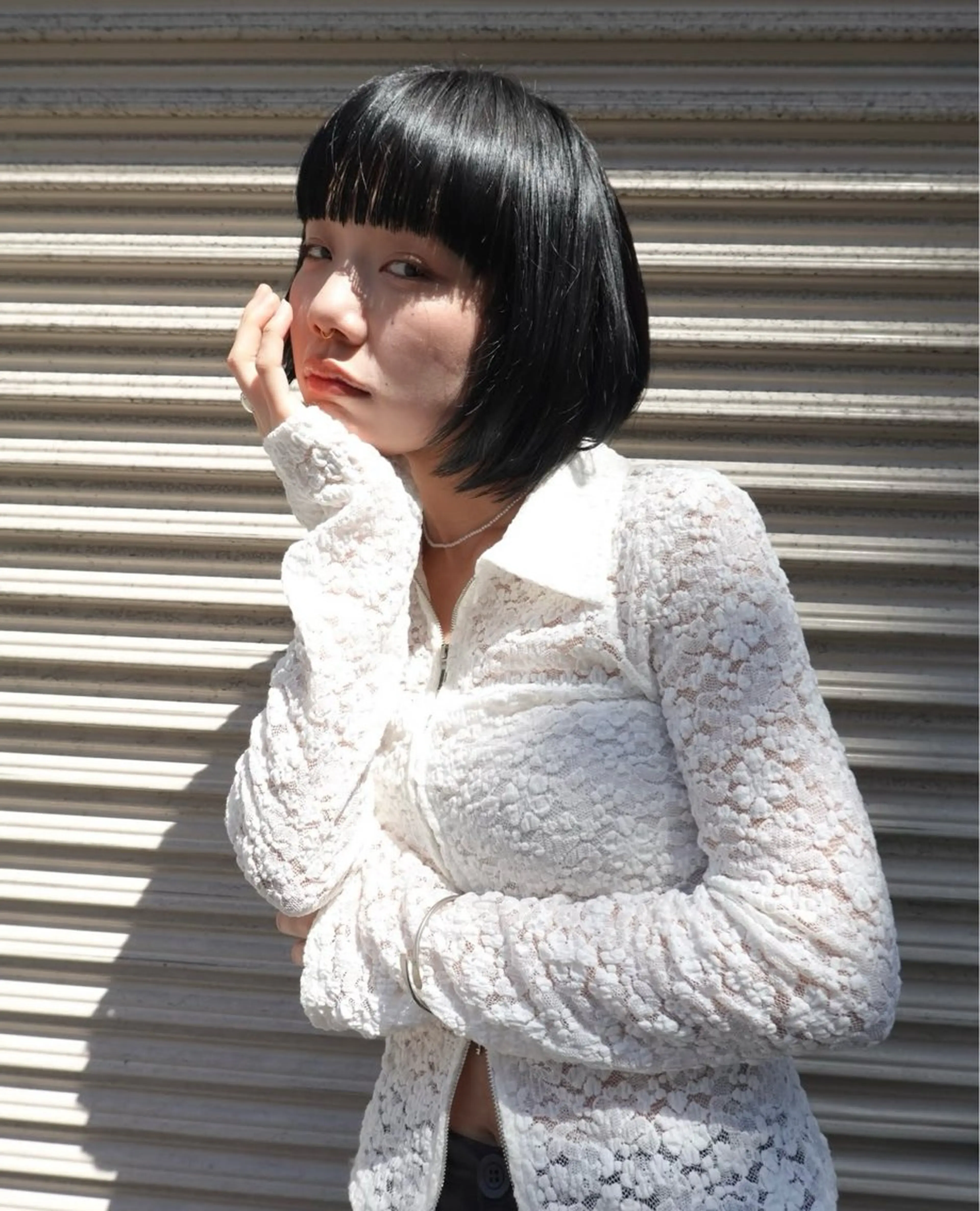 ショート カラー カット ヘアカラー 守屋 瞳子のヘアスタイル