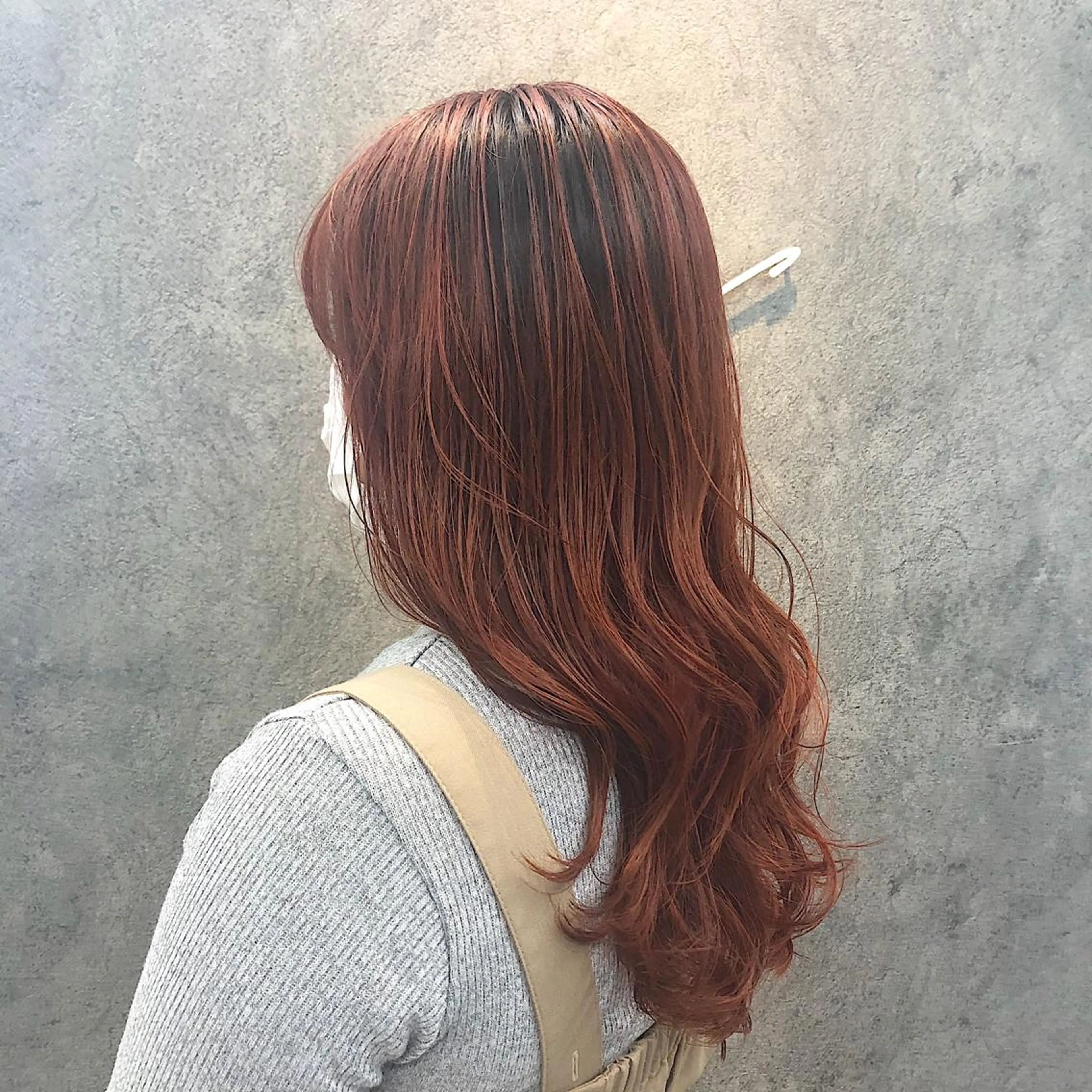 セミロング レイヤーカット カット ヘアカラー トリートメント 所渉/韓国レイヤー /ウルフカットのヘアスタイル