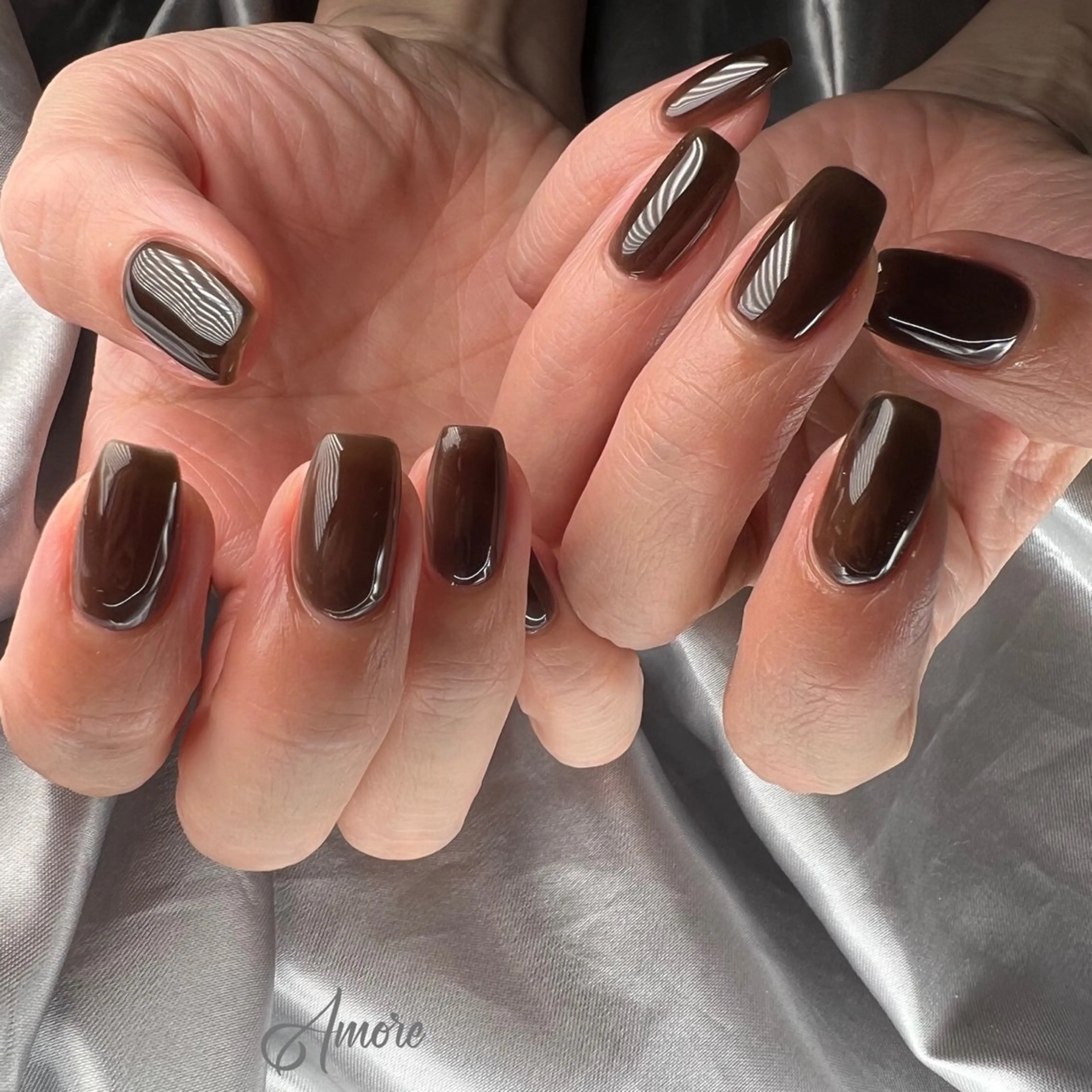 ネイル ジェルネイル 韓国ネイル パラジェル You kyehwaのネイルデザイン