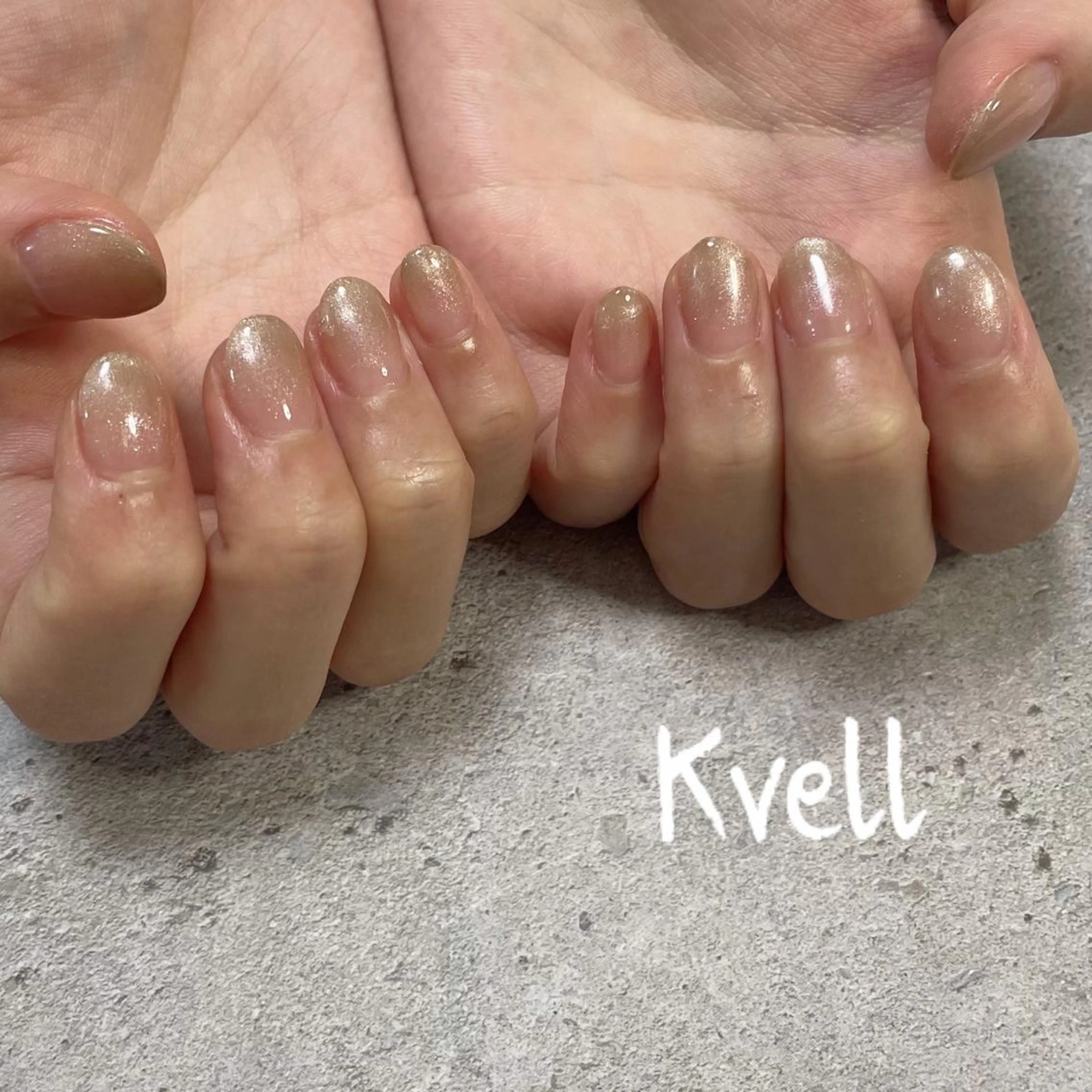 ネイル グラデーション ハンドネイル nail salon  Kvell所属・nailsalon Kvellのネイルデザイン