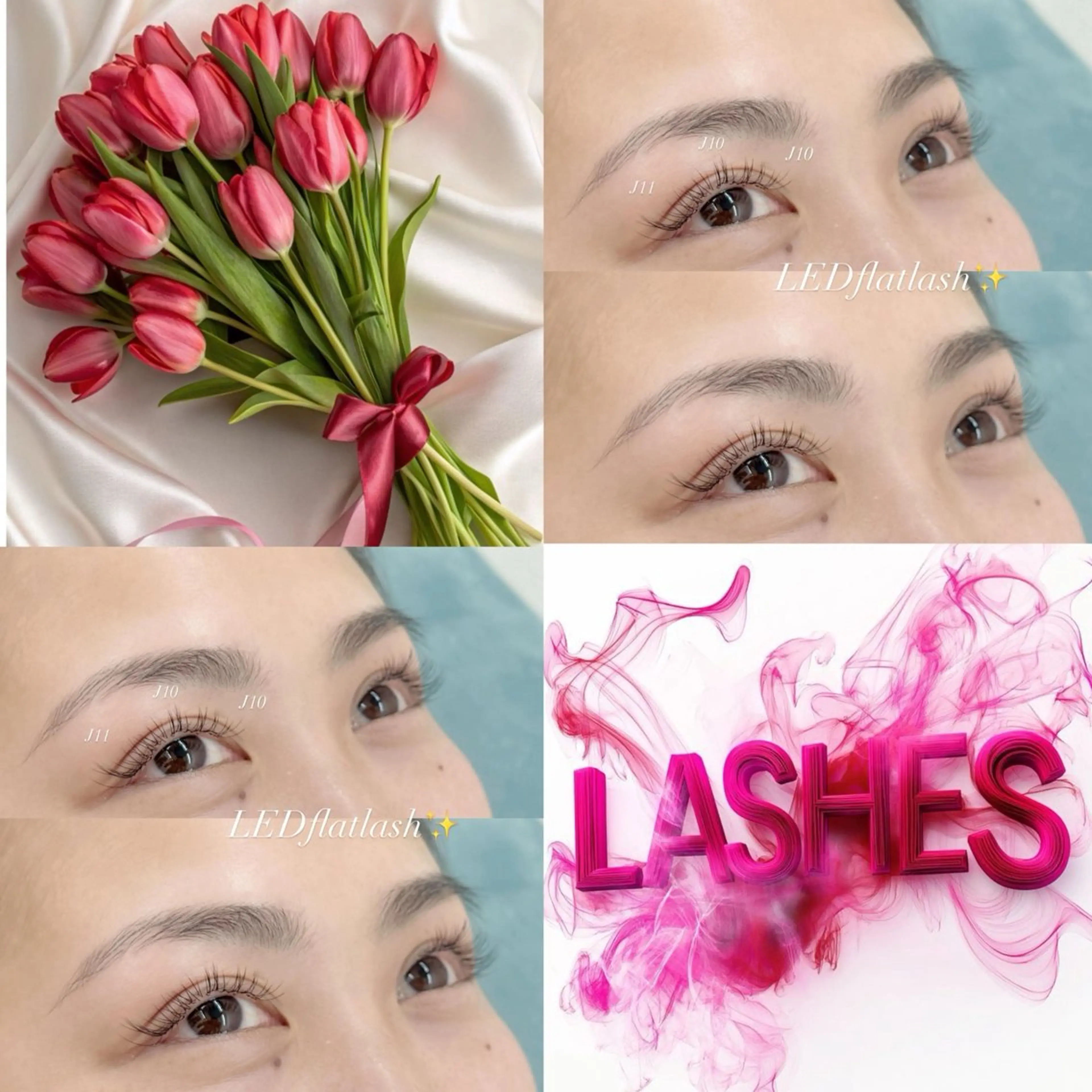 【自然に可愛い♡LEDで長持ち】🌸LEDフラットラッシュ120本🌸の写真