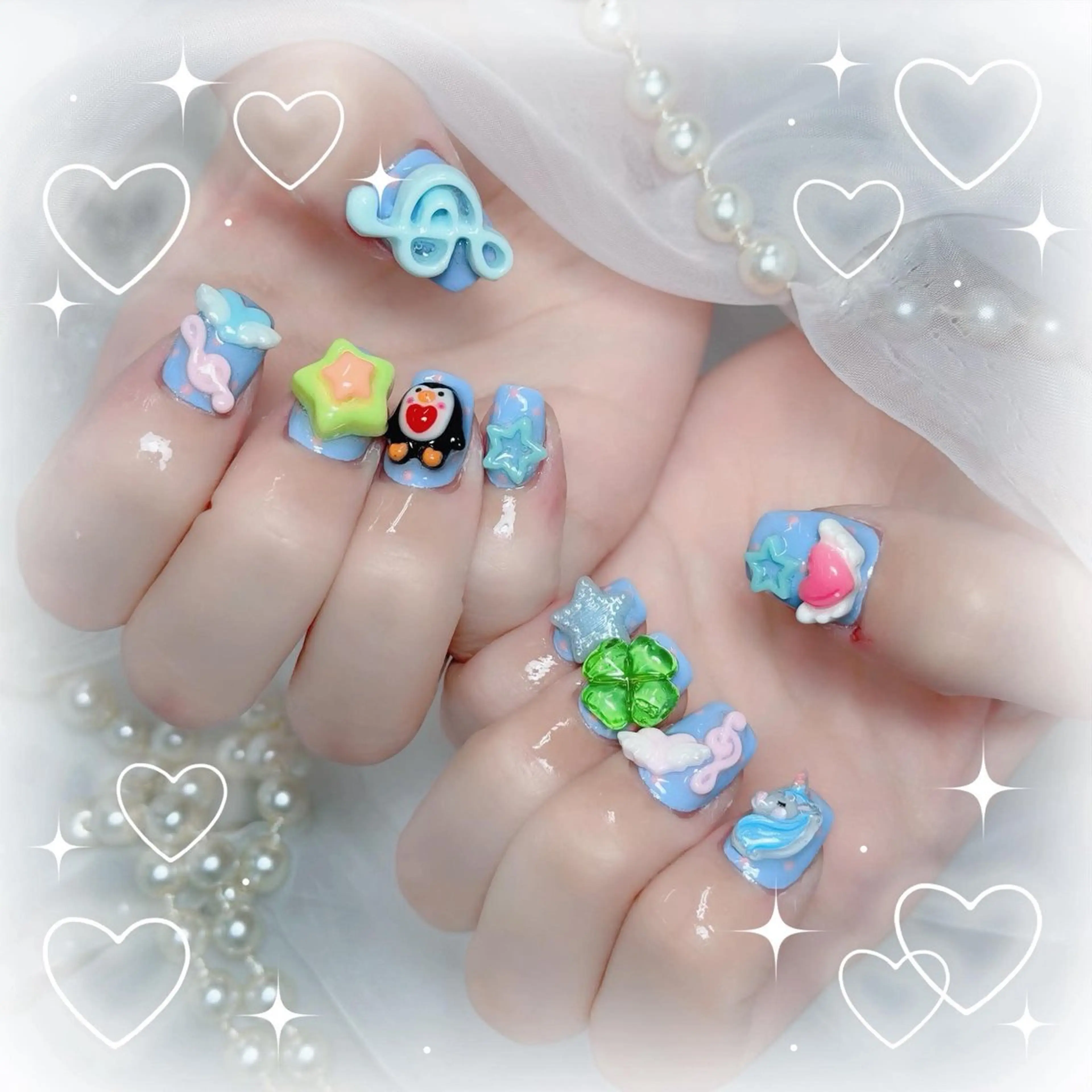 ネイル ハンドネイル Rin Nail 新大久保店のネイルデザイン