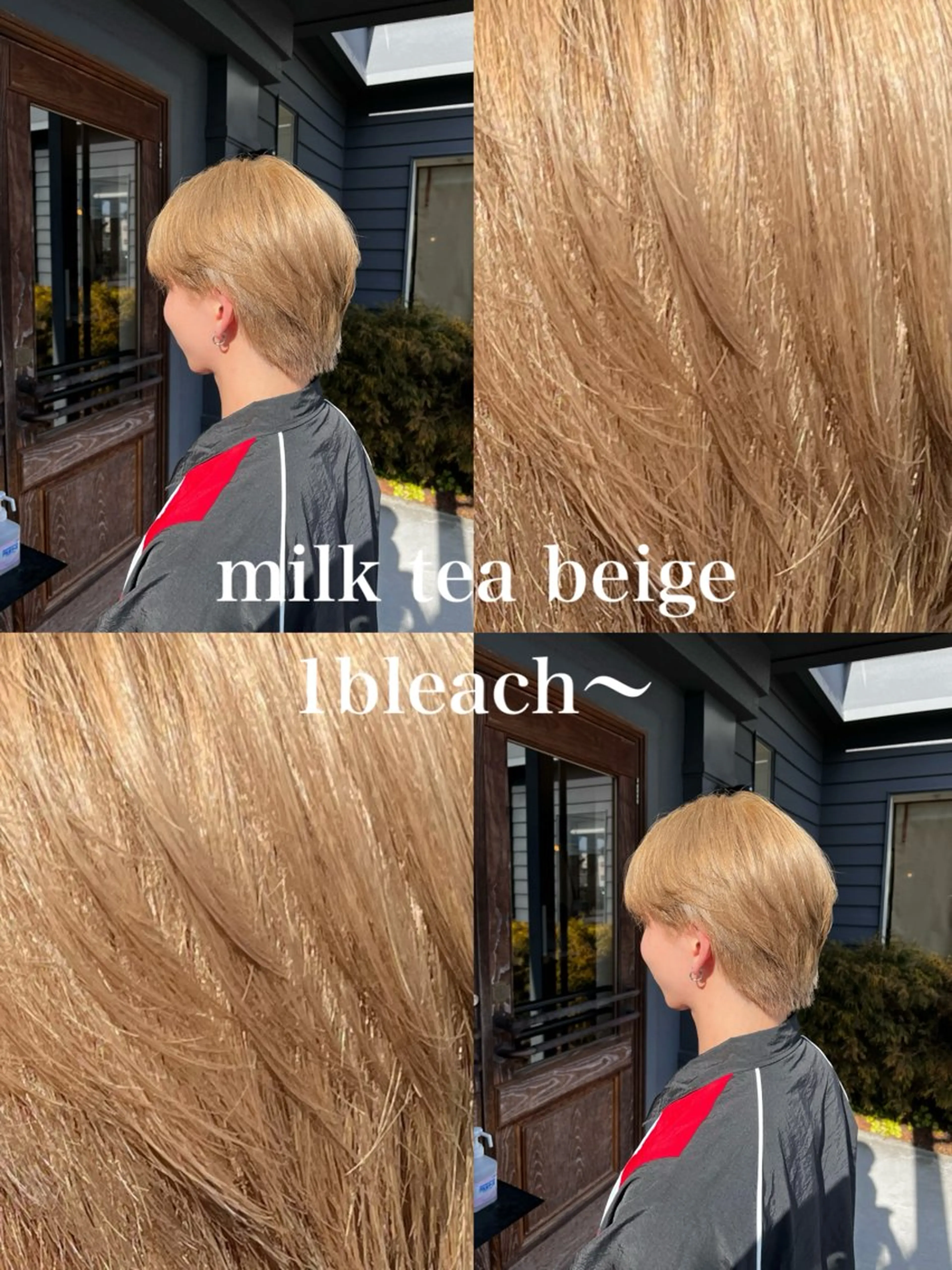 【人気No.1‪🎀】透明感重視！ブリーチカラーの写真