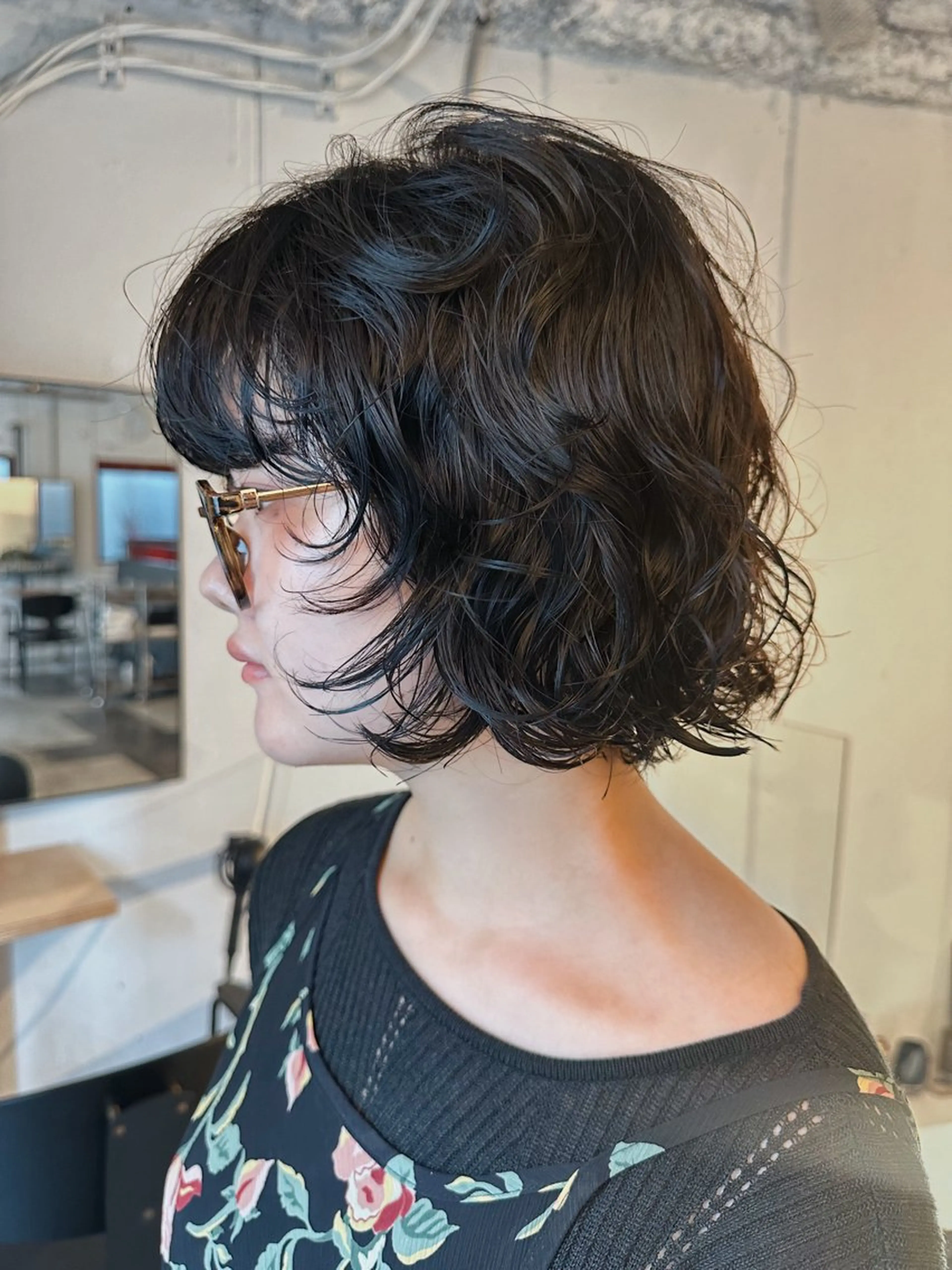 ショート パーマ レイヤー/パーマ /ウルフ/nabeのヘアスタイル