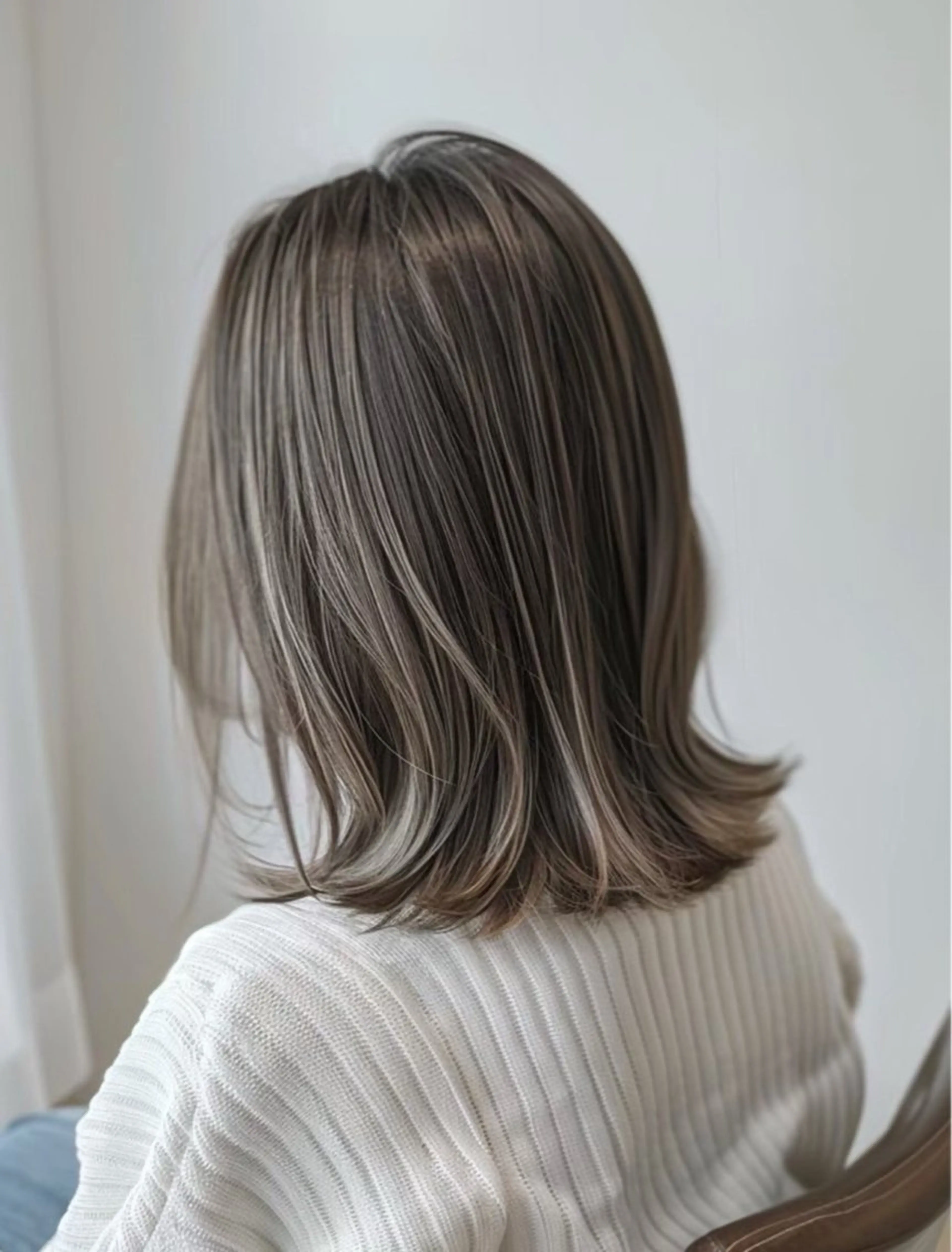 ミディアム AYU / MODE K's 松原のヘアスタイル