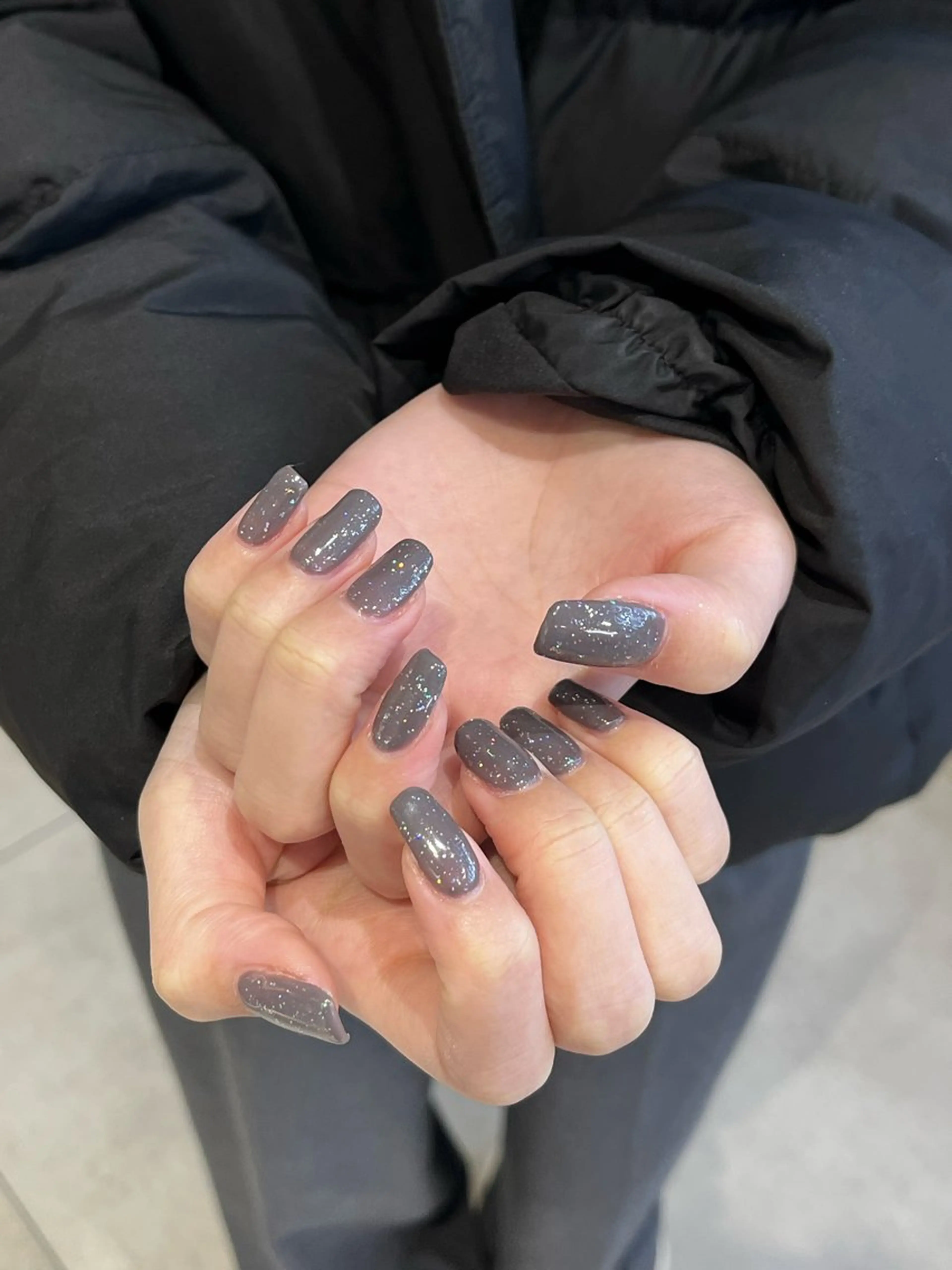 ネイル ハンドネイル メンズパーマ/ メッシュ📍ﾕﾘのヘアスタイル