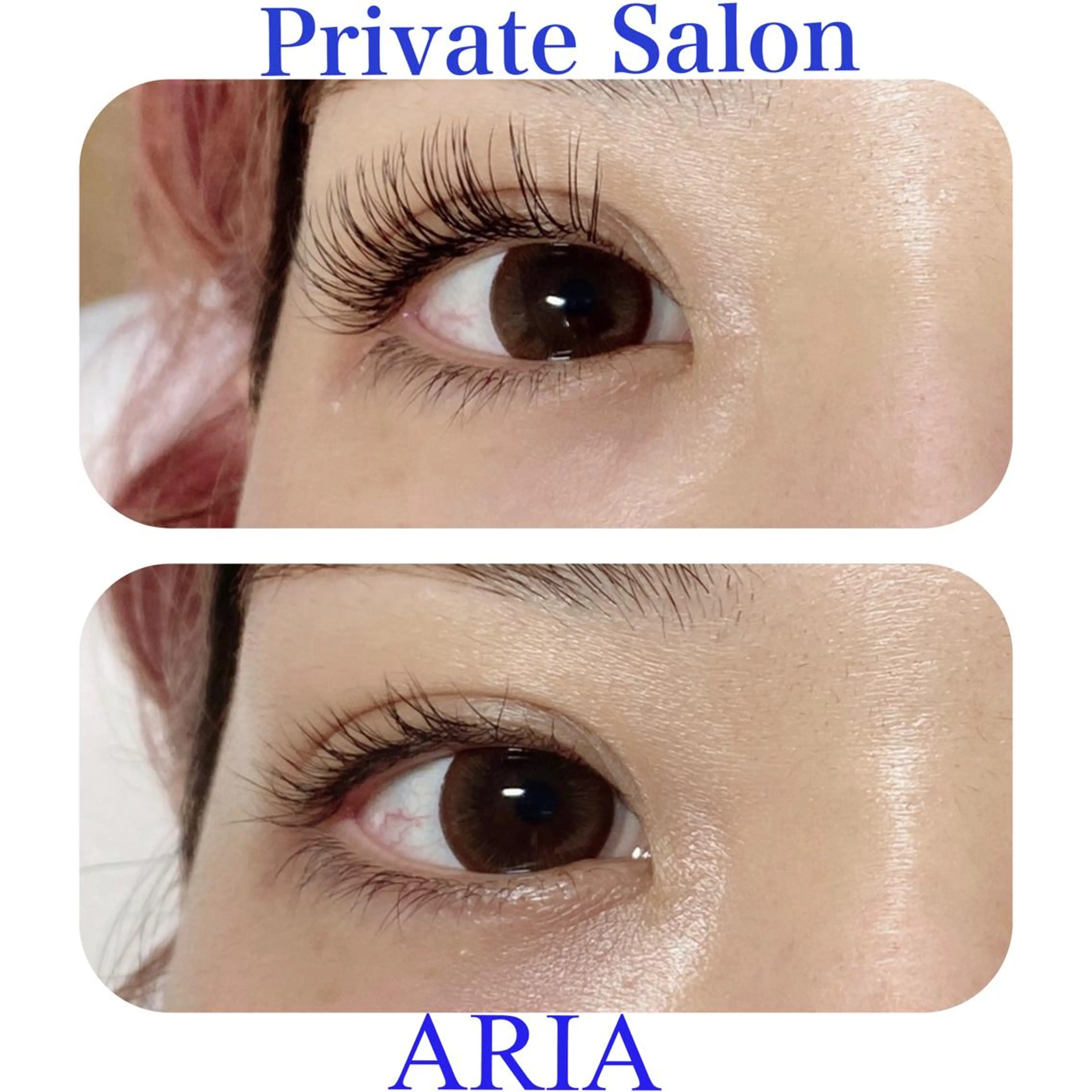 マツエク・マツパ フラットラッシュ マツエク ARIA所属・ARIAプライベート サロン五反田のマツエク・マツパデザイン