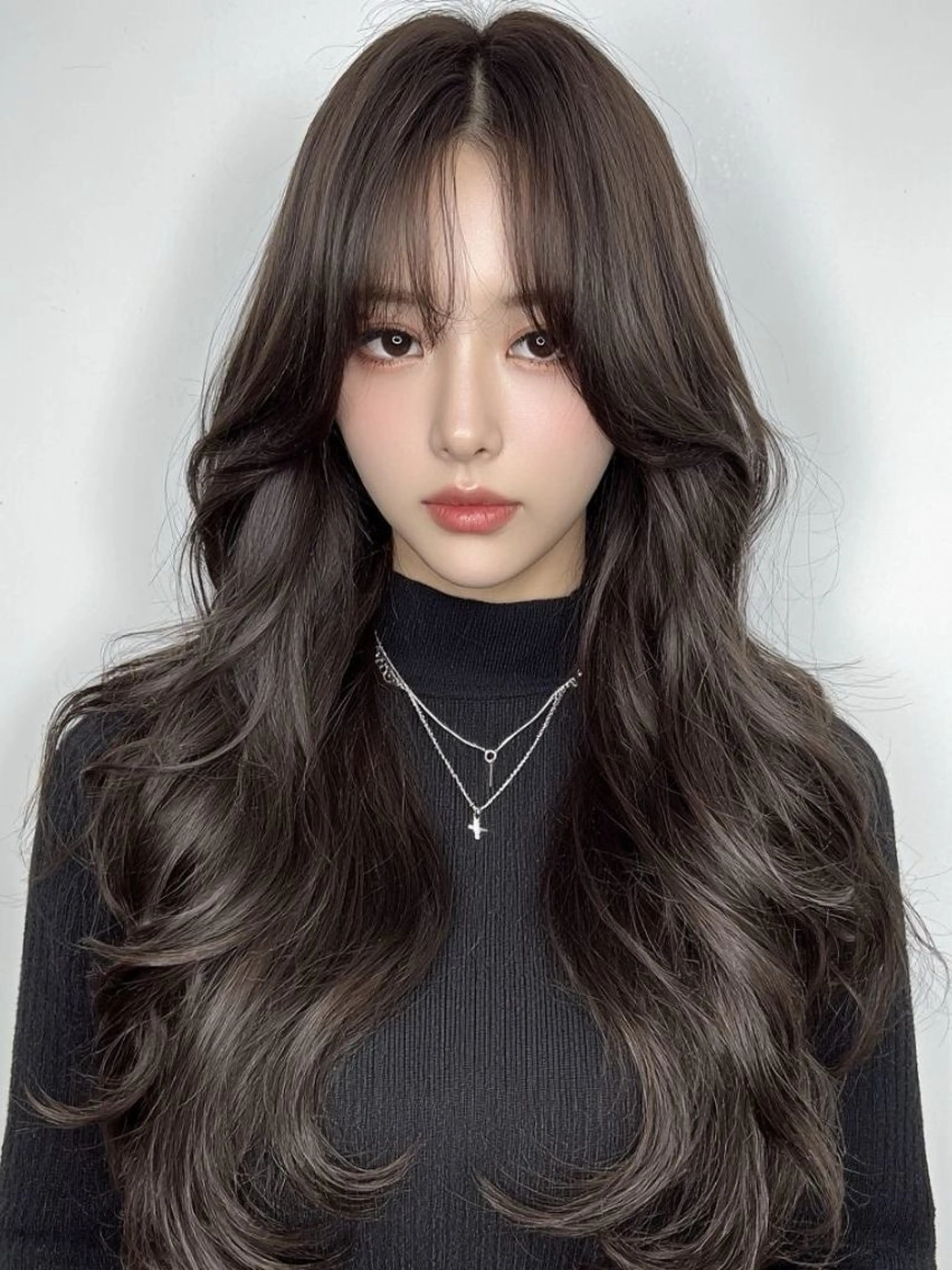 ロング ☁️透明感カラー× レイヤー ☁️ノアのヘアスタイル