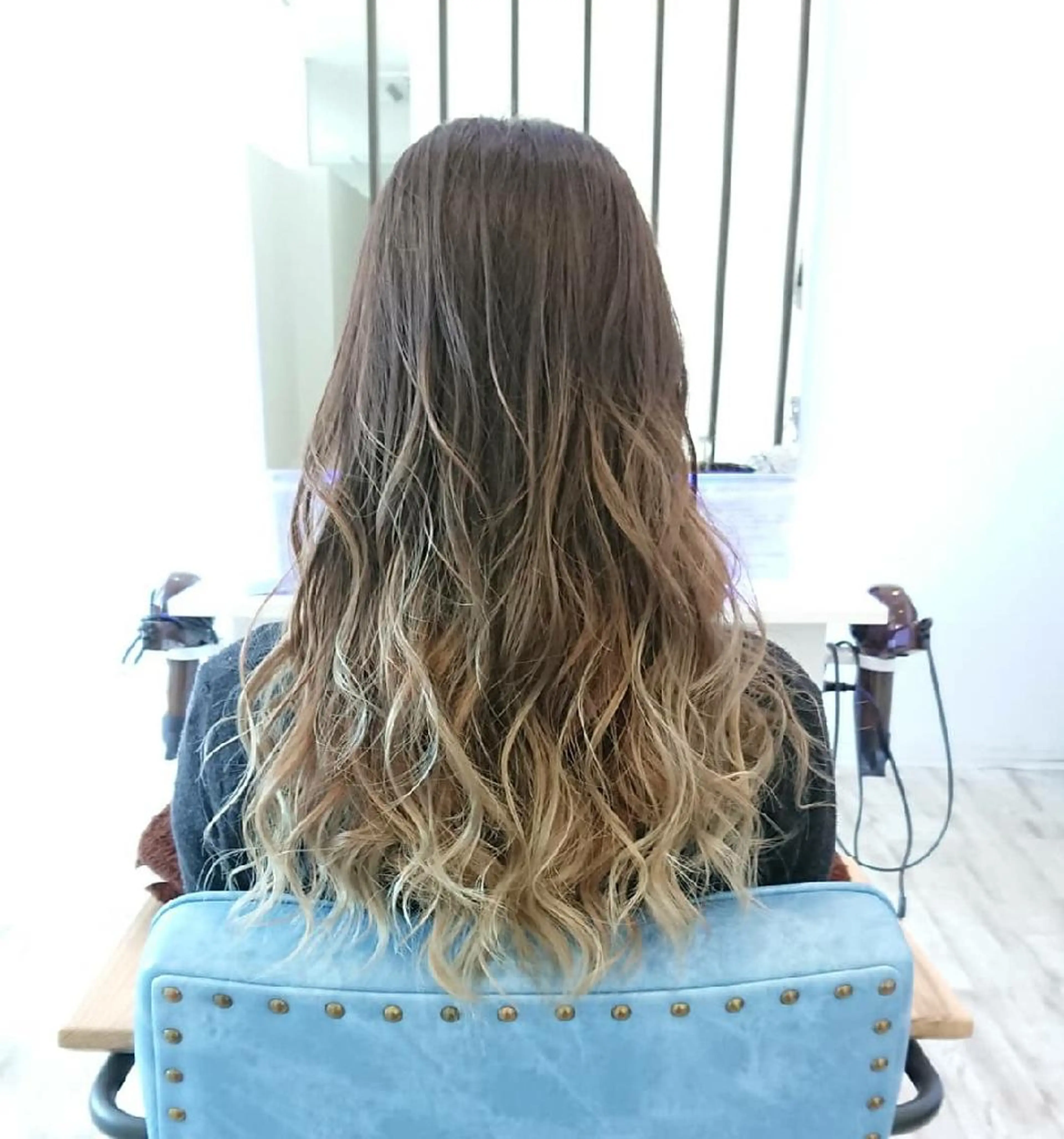 カラー ロング ヘアアレンジ 小林 伸行のヘアスタイル