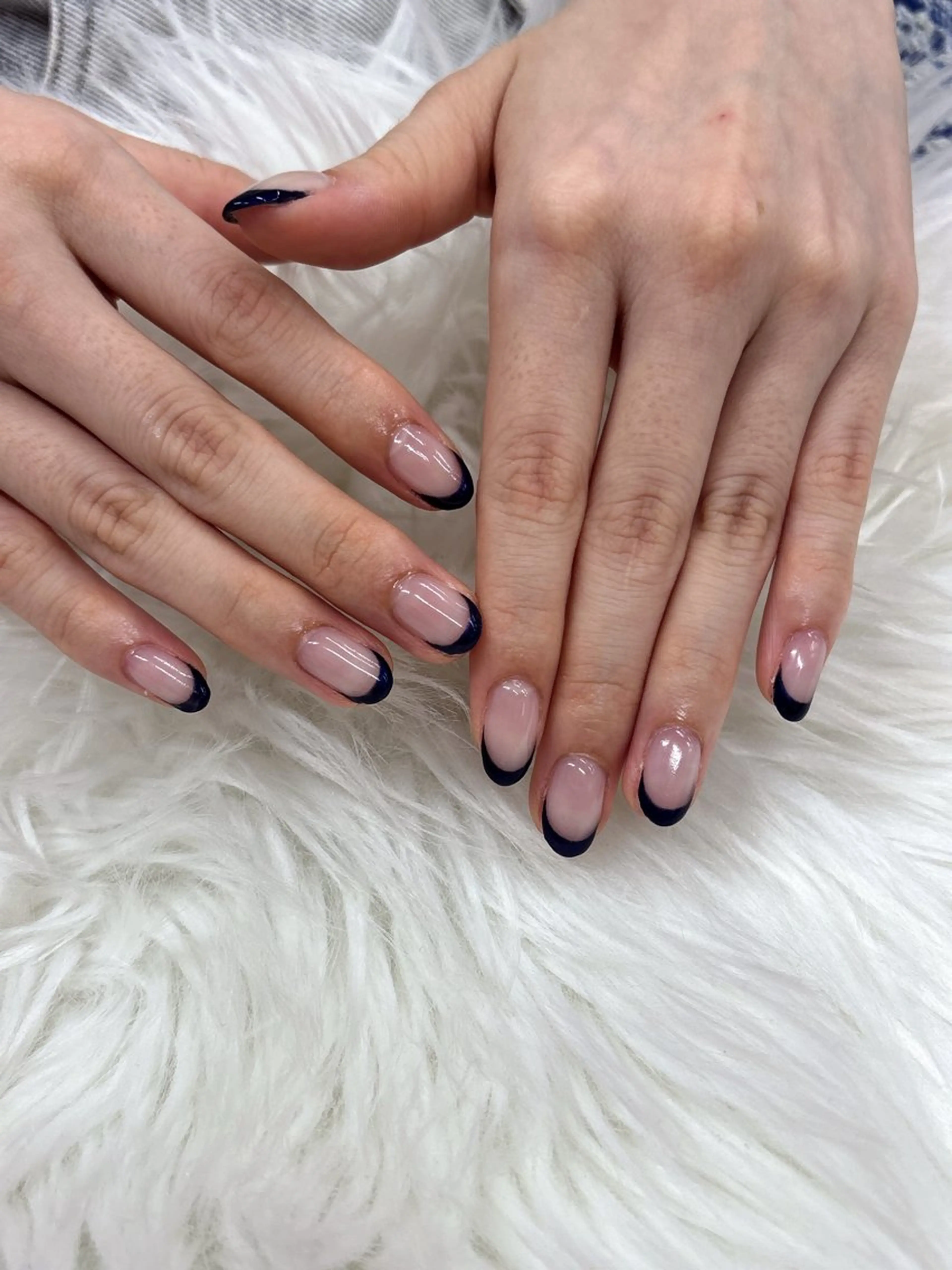 ネイル フレンチネイル 矢崎 愛のマツエク・マツパデザイン