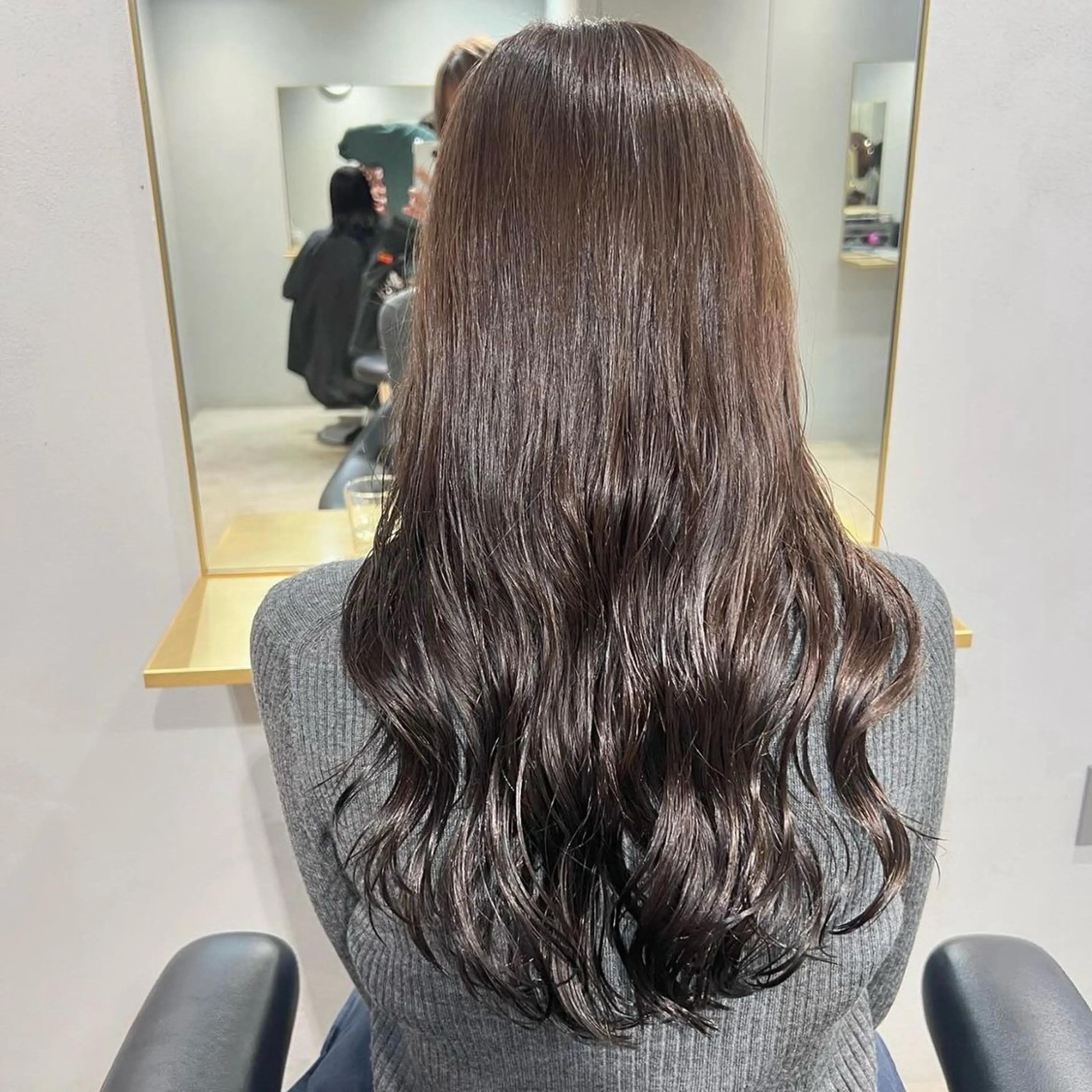 ロング カラー パーマ akane/ボブ /ブラウンベージュのヘアスタイル