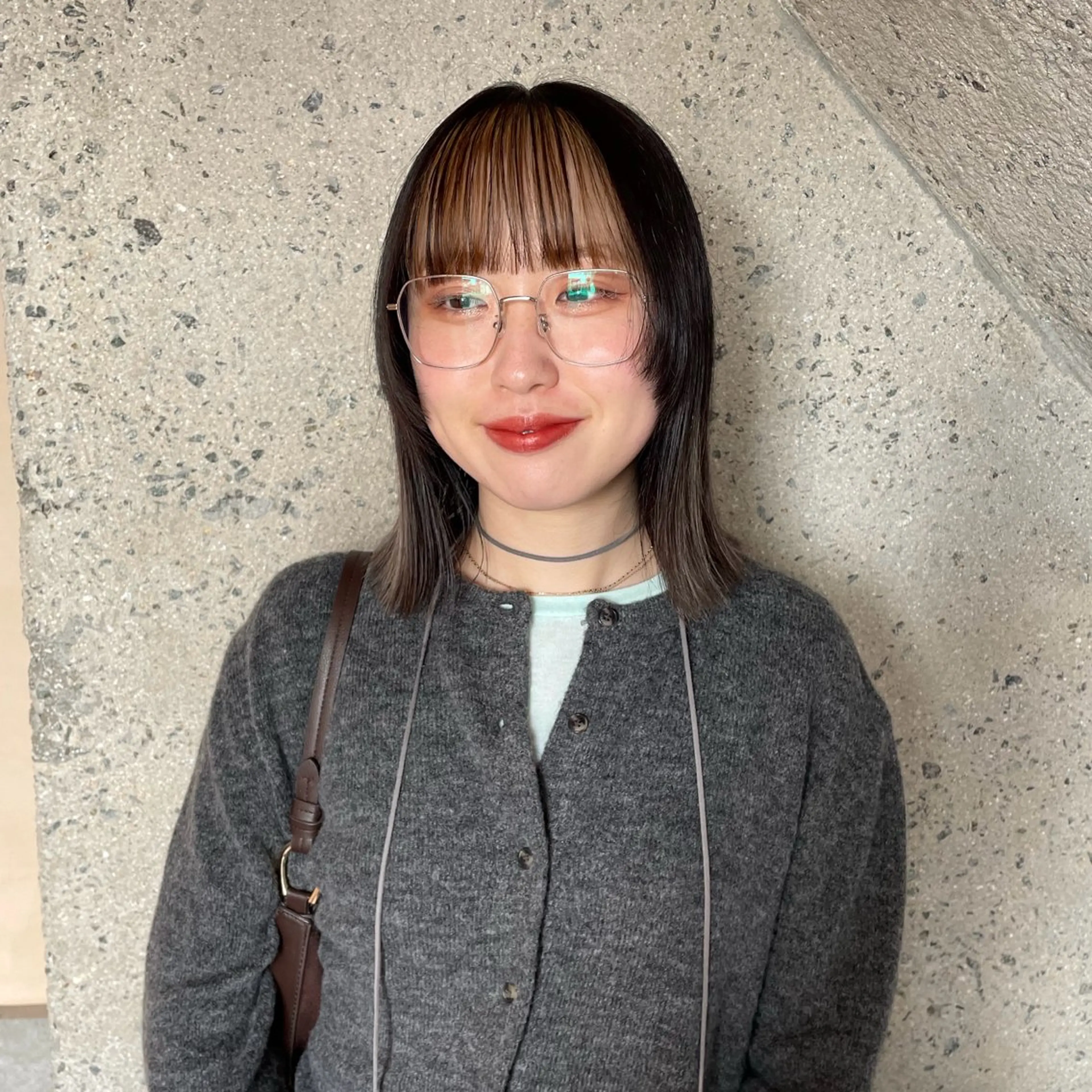 ミディアム 平尾/薬院*北谷治子 *艶髪レイヤーカットのヘアスタイル