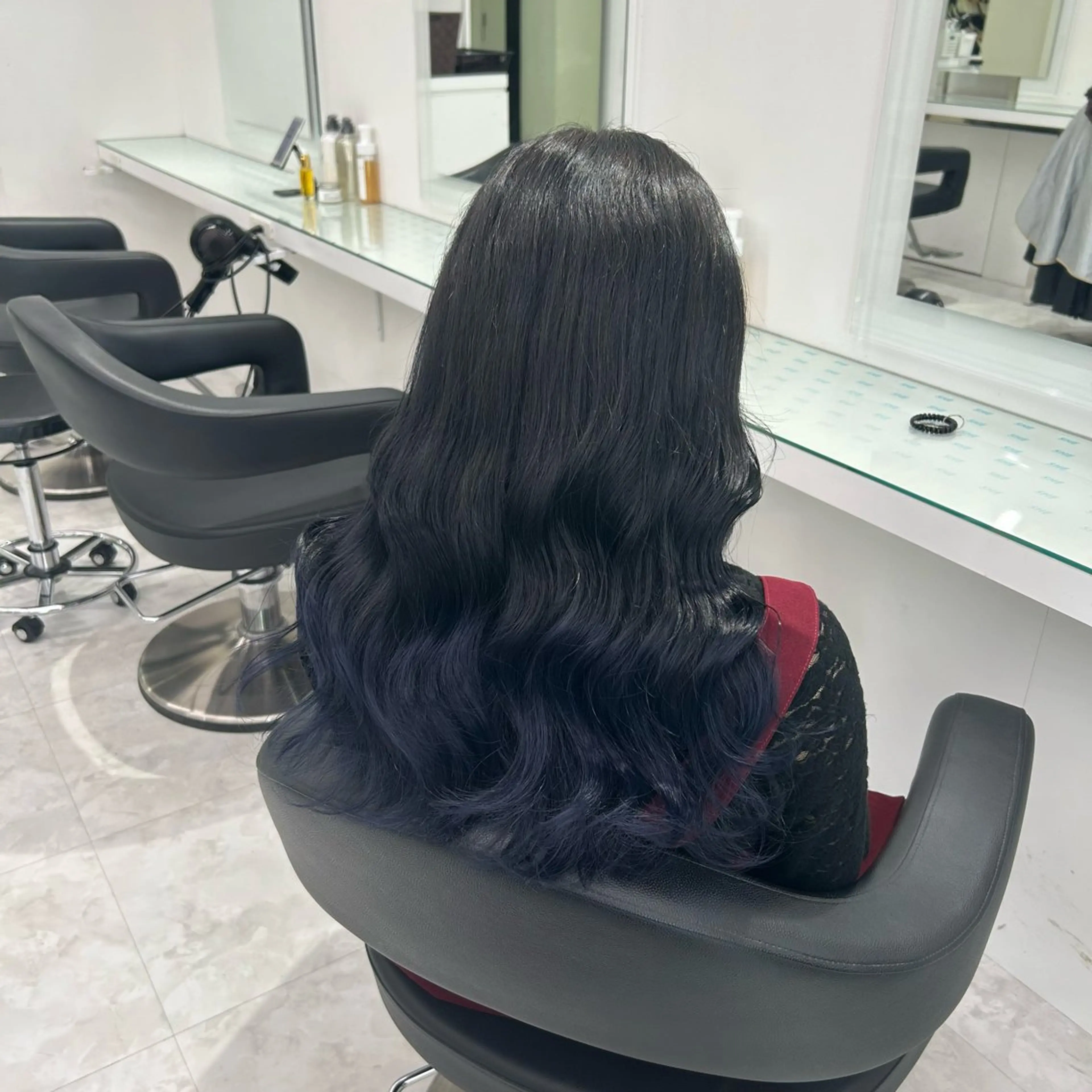 セミロング 🤍大人っぽ韓国暗髪 🤍Asuka🤍のヘアスタイル