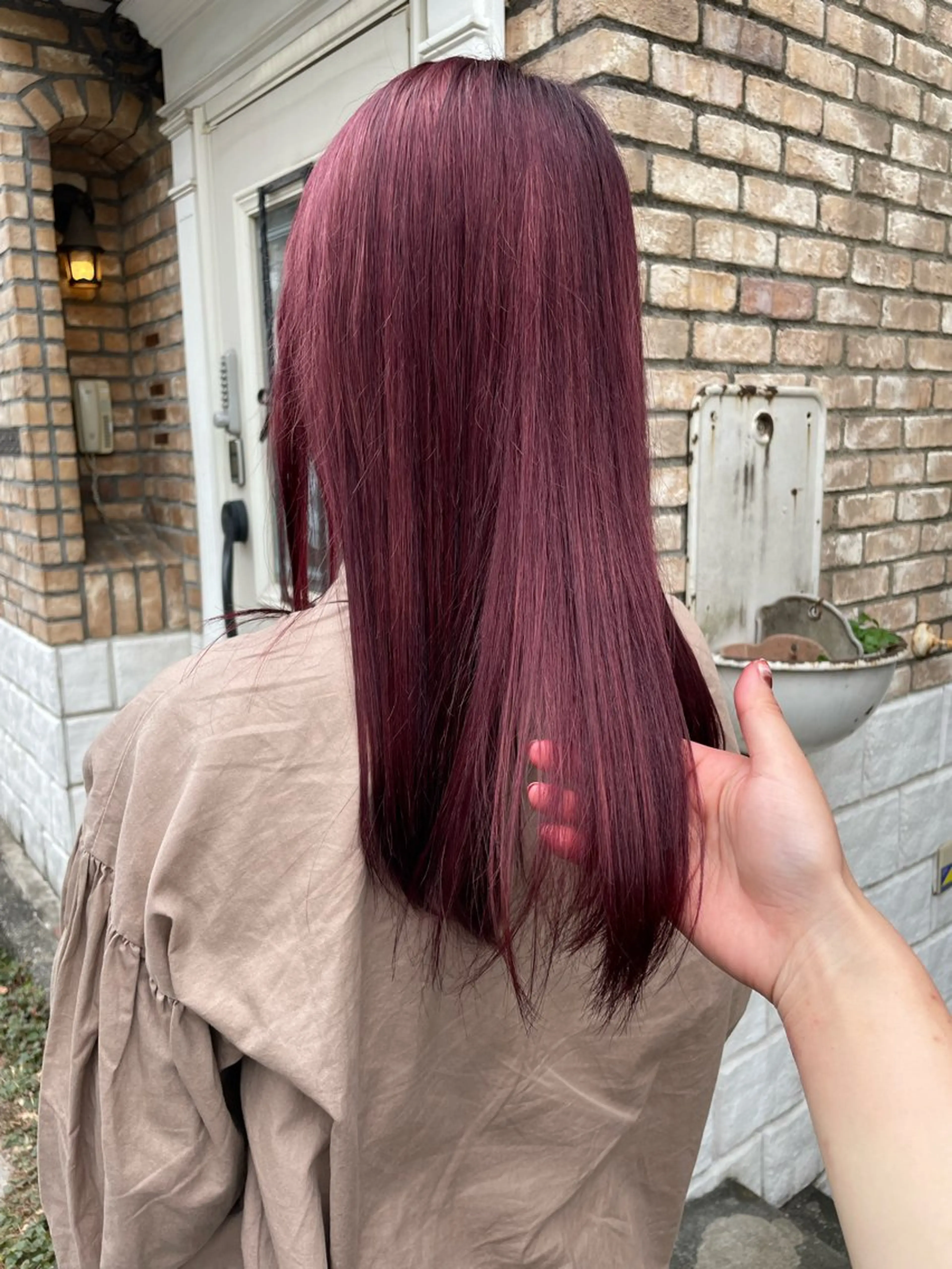 ロング カラー ピンクカラー レイヤー透明感カラー /gima🌱のヘアスタイル