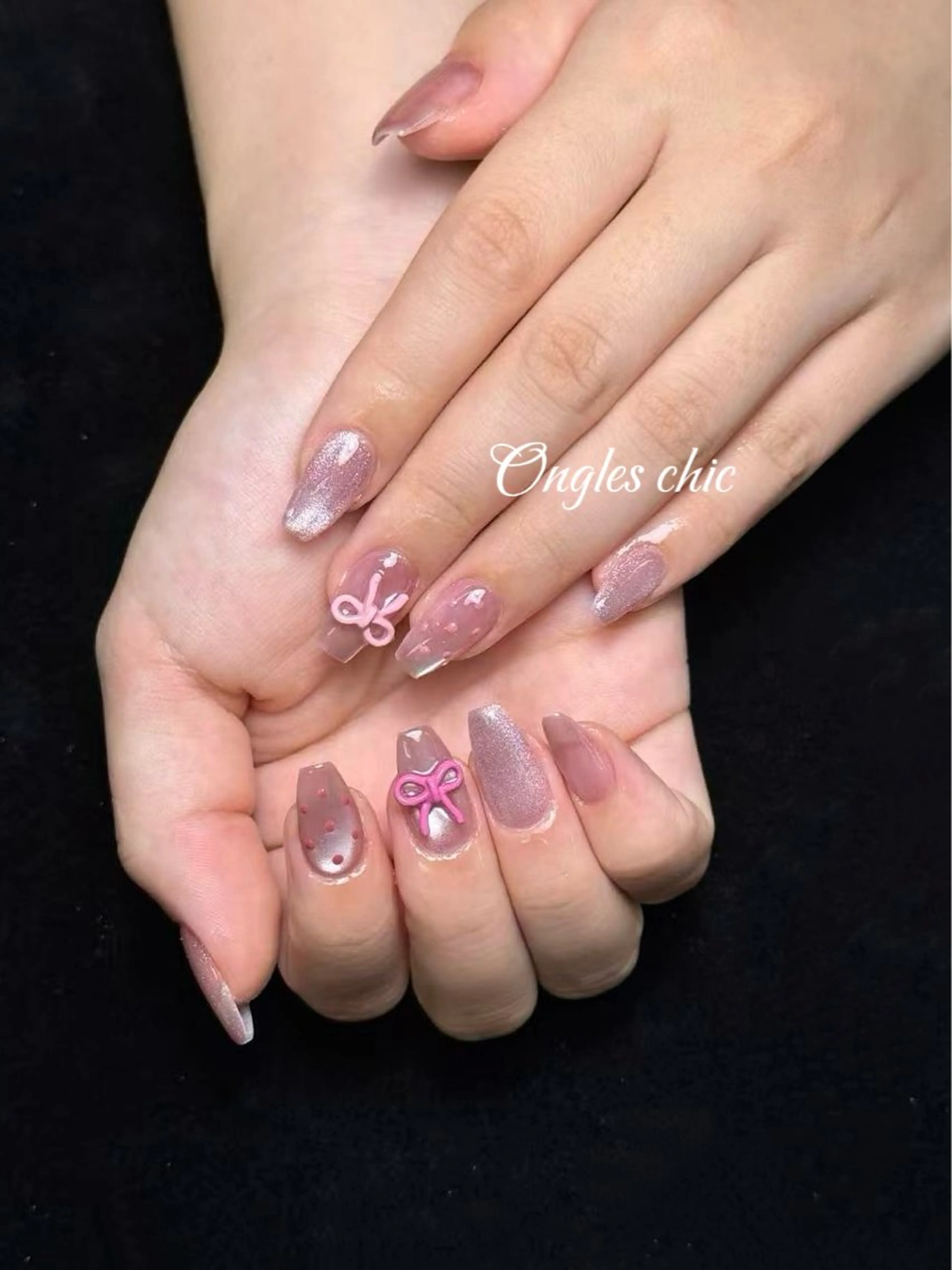 ネイル ハンドネイル ongles chicのネイルデザイン