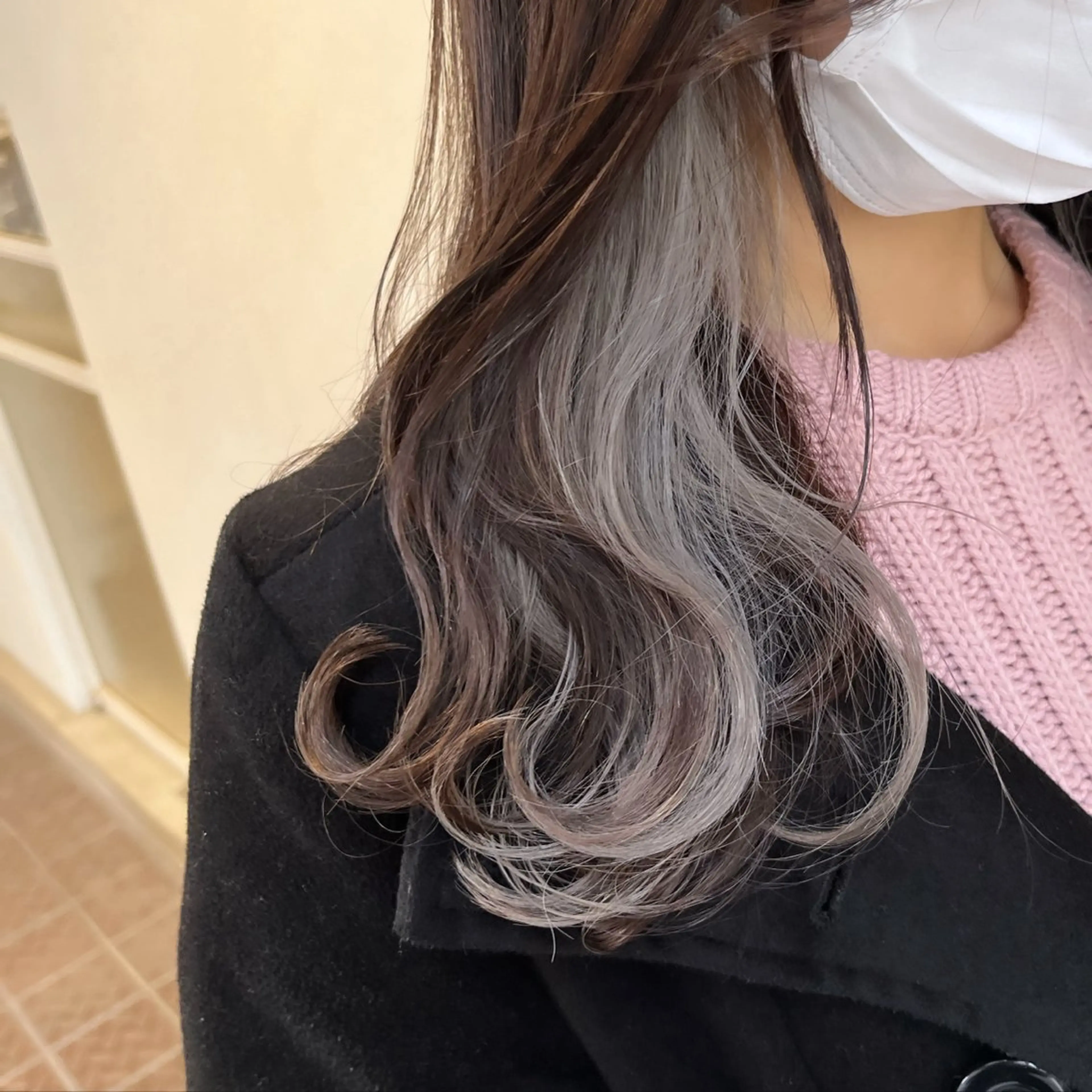 ロング カラー ブリーチ 艶髪ブリーチ/レイヤ ー/竹本幸希のヘアスタイル